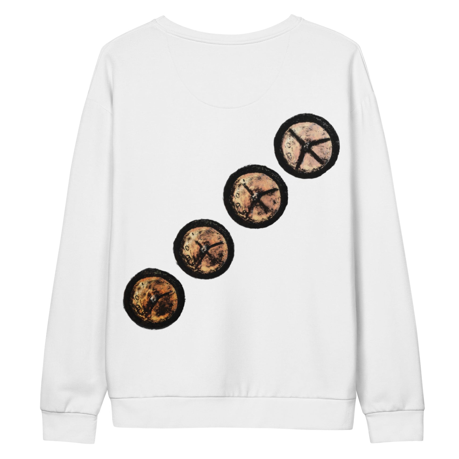 Hiroshima Watch - White Unisex Sweatshirt - Propaganda Department
