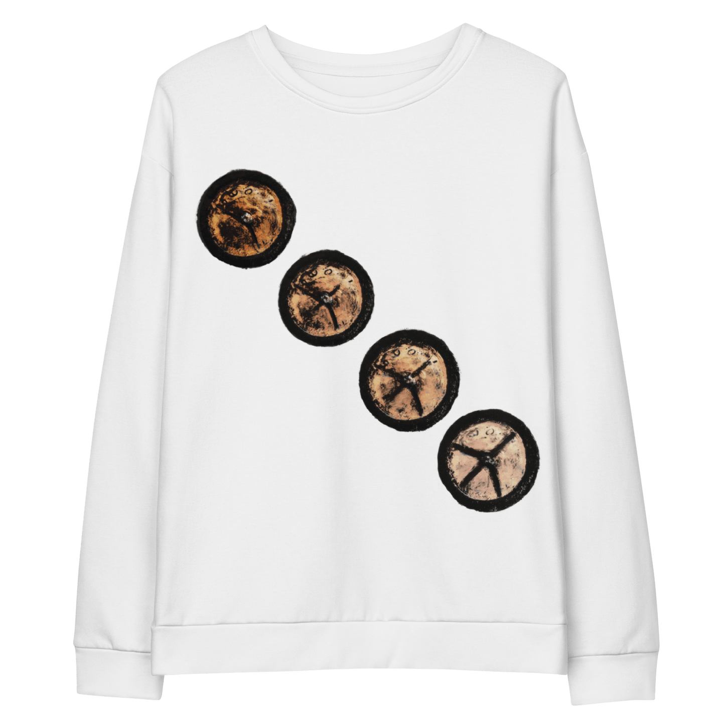 Hiroshima Watch - White Unisex Sweatshirt - Propaganda Department