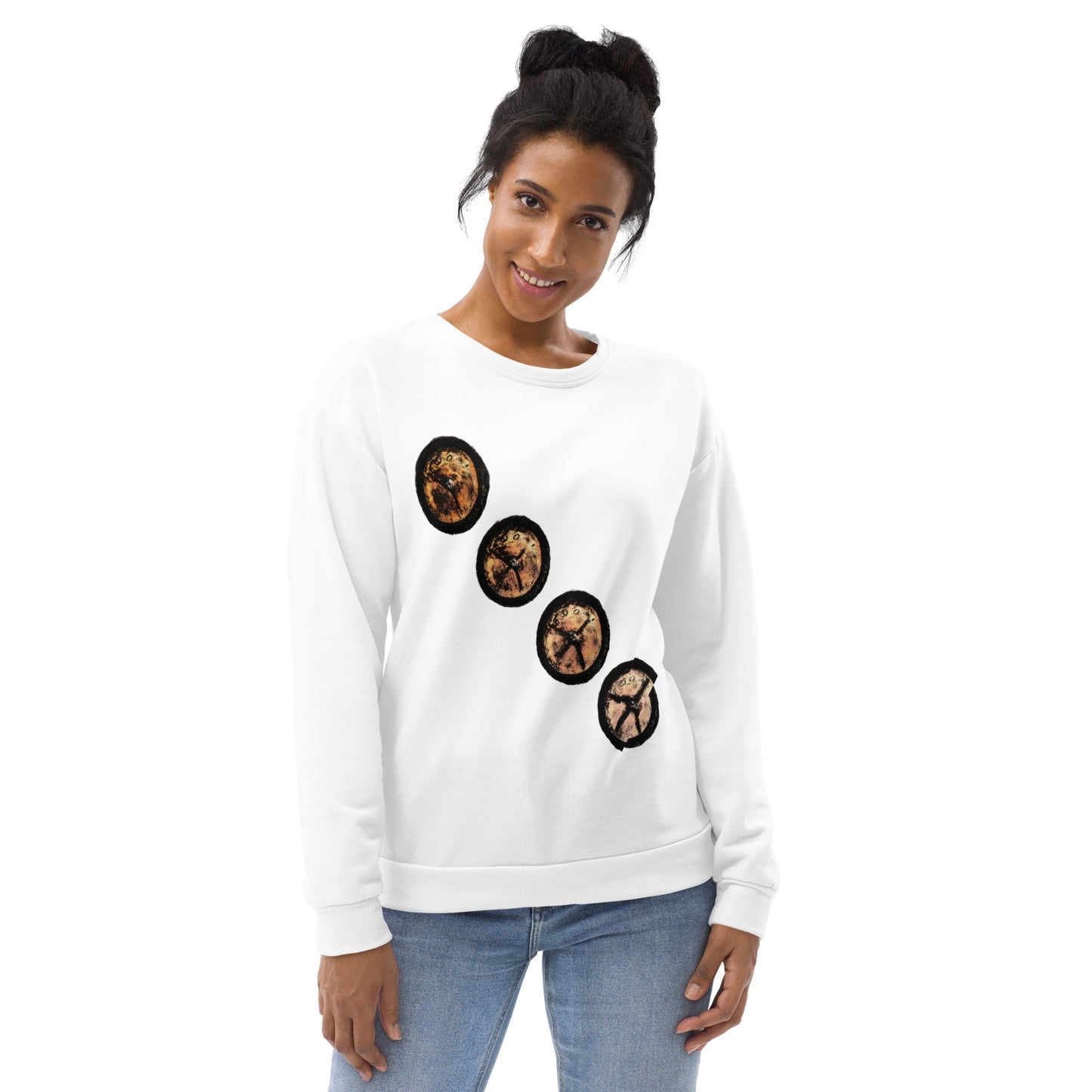 Hiroshima Watch - White Unisex Sweatshirt - Propaganda Department