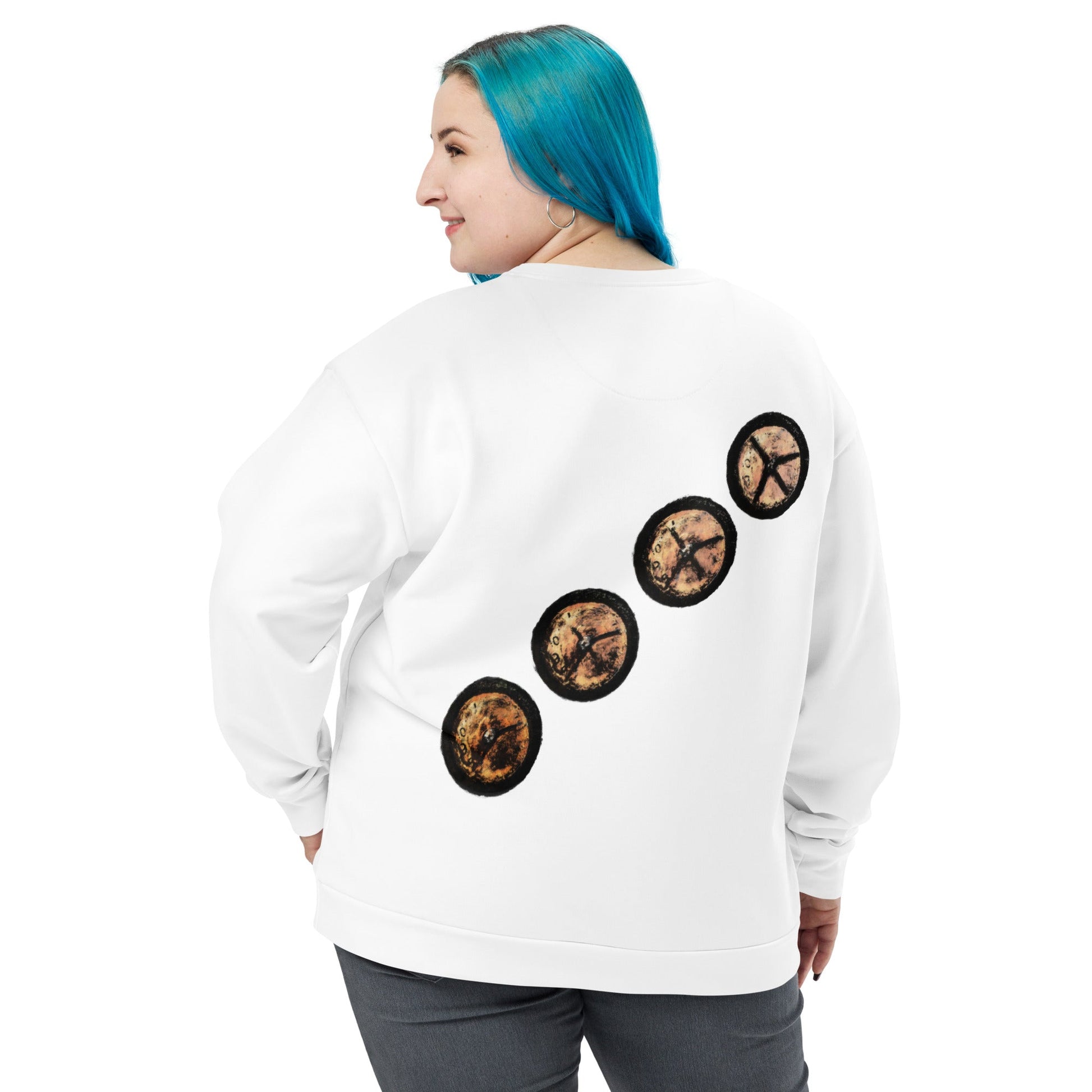 Hiroshima Watch - White Unisex Sweatshirt - Propaganda Department