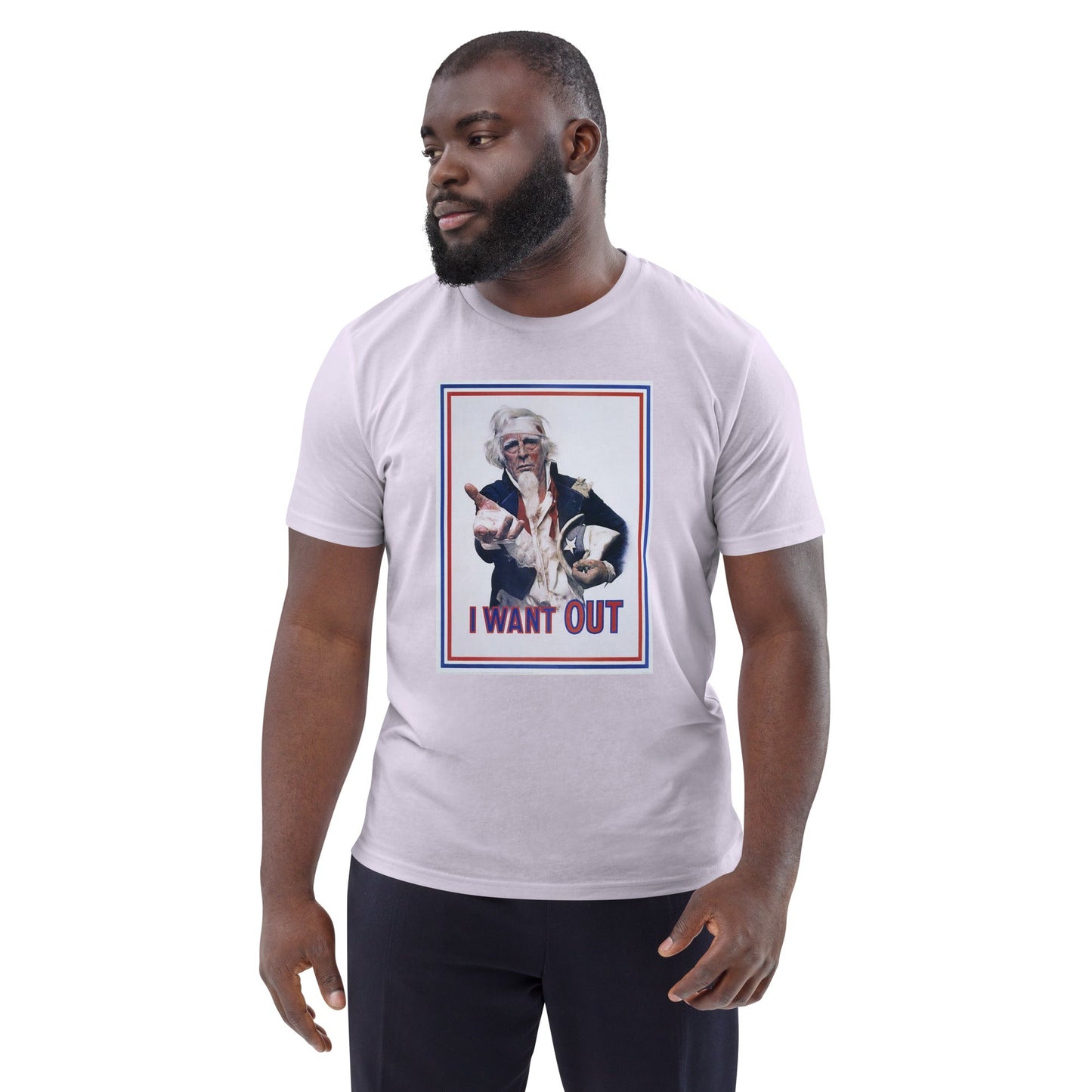 I Want Out - Unisex organic cotton t-shirt - Propaganda Department
