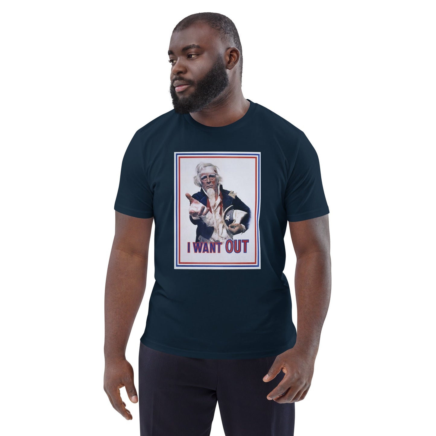 I Want Out - Unisex organic cotton t-shirt - Propaganda Department