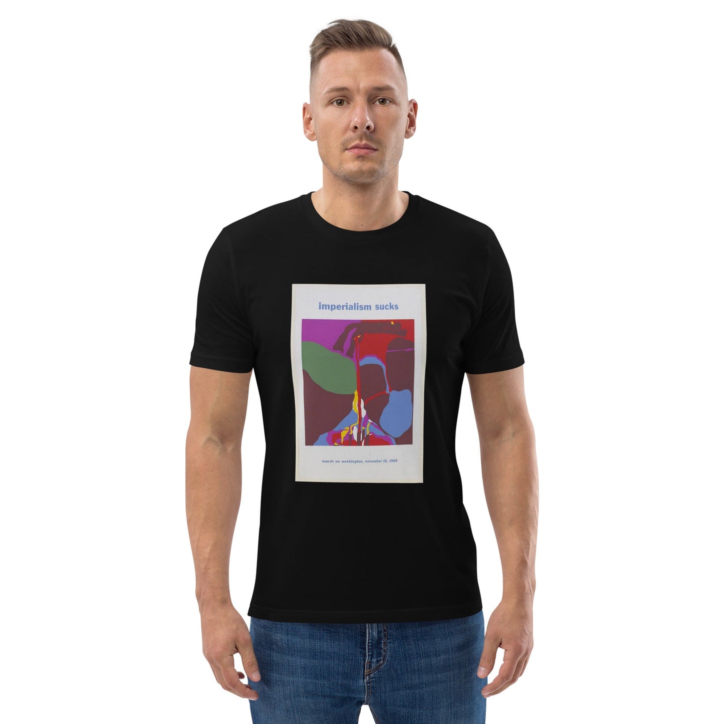 Imperialism Sucks - Unisex organic cotton t-shirt - Propaganda Department