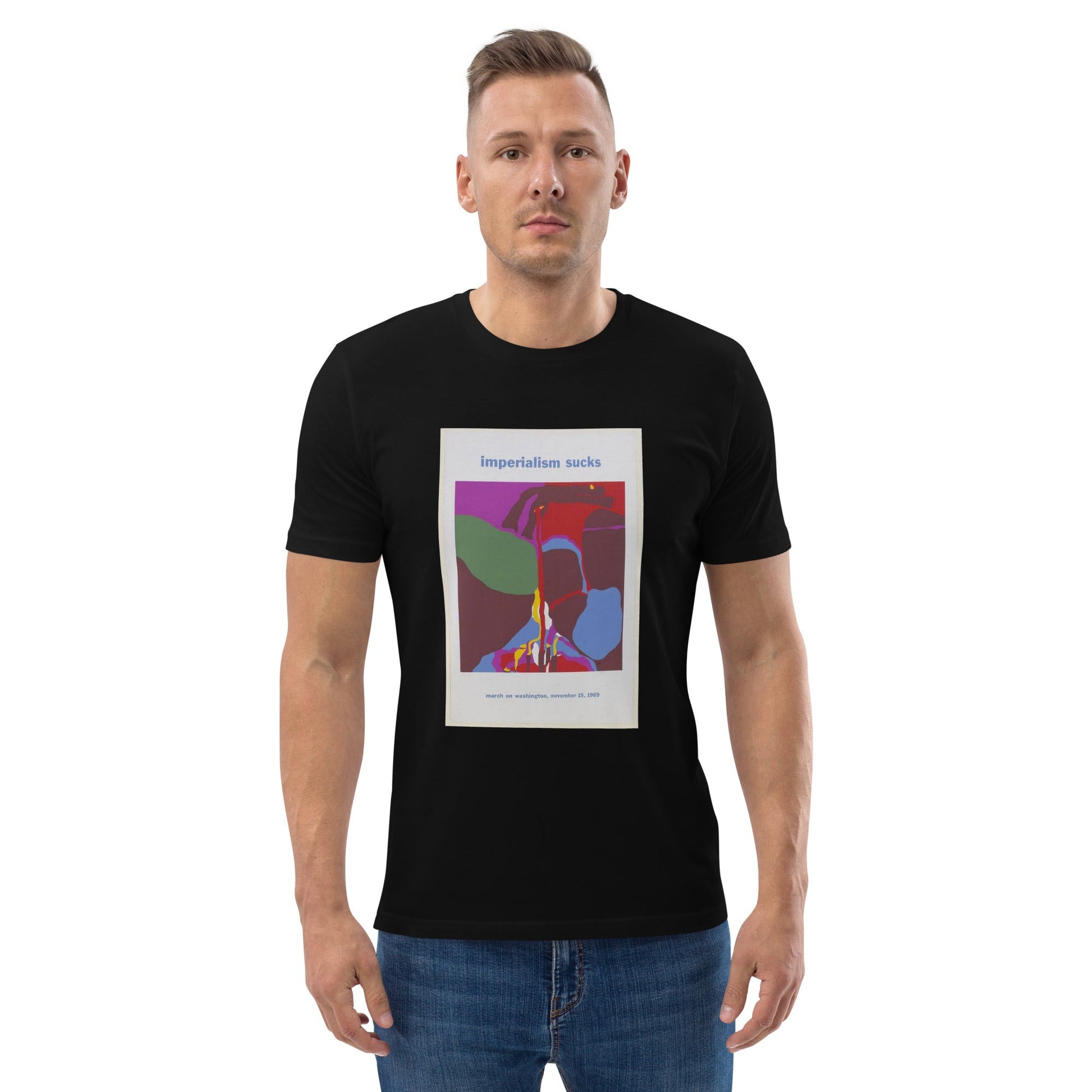 Imperialism Sucks - Unisex organic cotton t-shirt - Propaganda Department