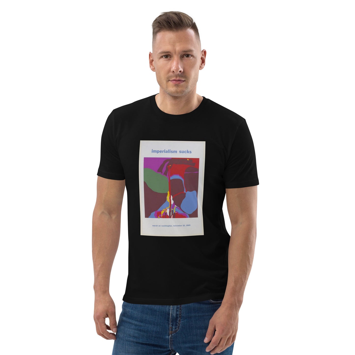 Imperialism Sucks - Unisex organic cotton t-shirt - Propaganda Department