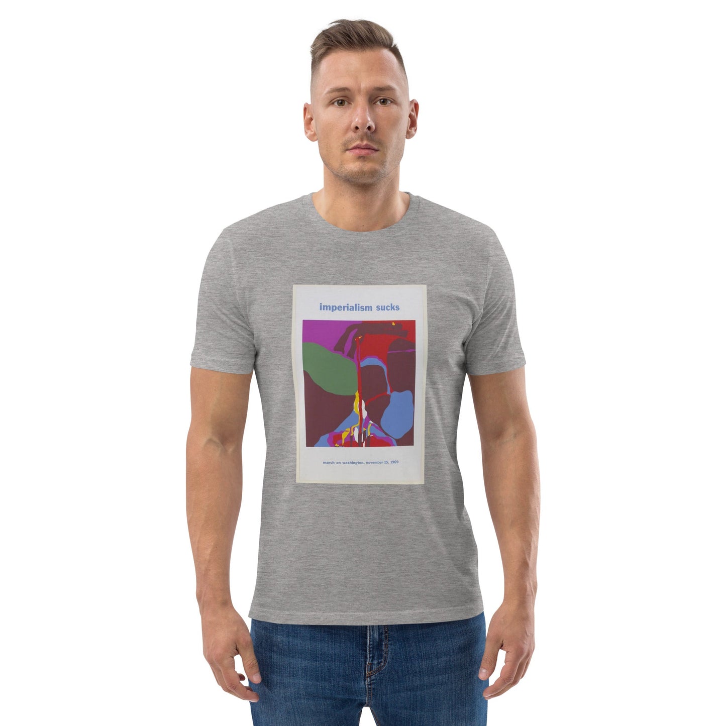 Imperialism Sucks - Unisex organic cotton t-shirt - Propaganda Department