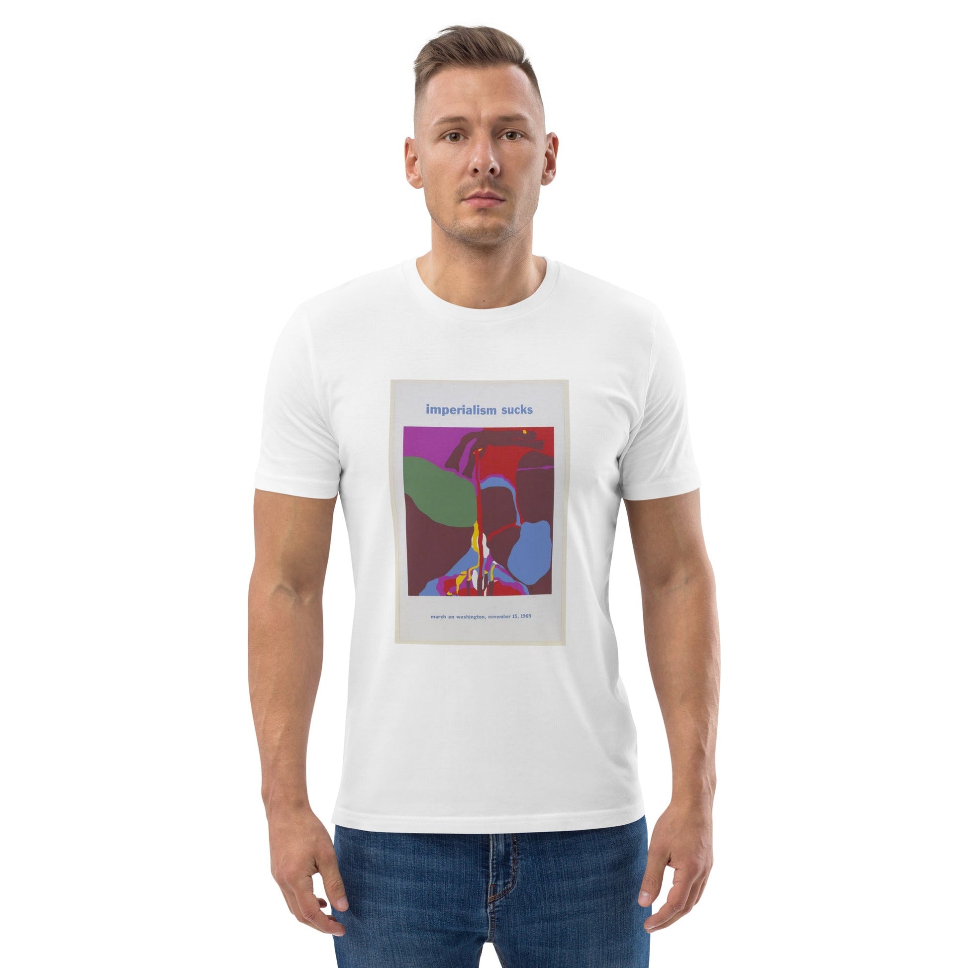 Imperialism Sucks - Unisex organic cotton t-shirt - Propaganda Department