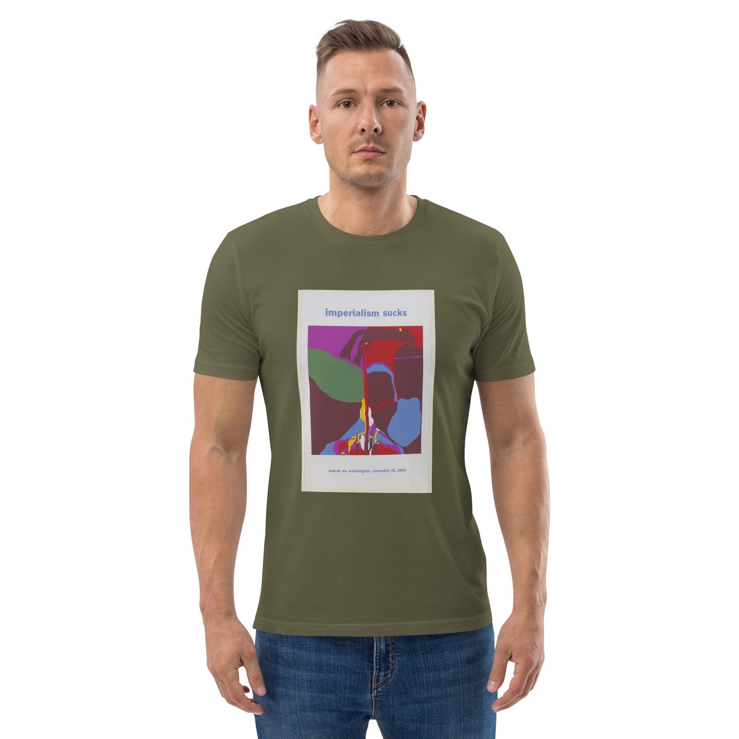 Imperialism Sucks - Unisex organic cotton t-shirt - Propaganda Department