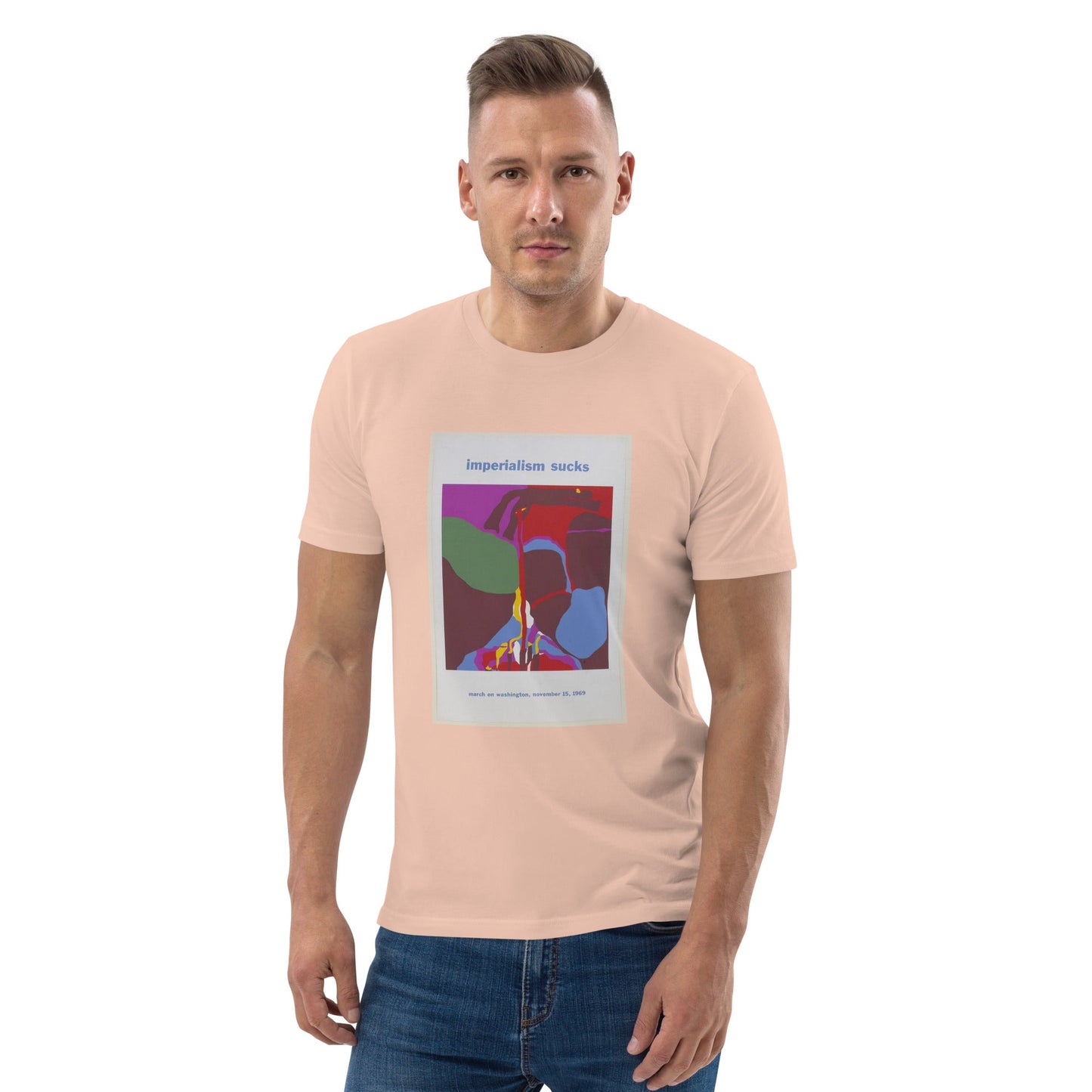 Imperialism Sucks - Unisex organic cotton t-shirt - Propaganda Department