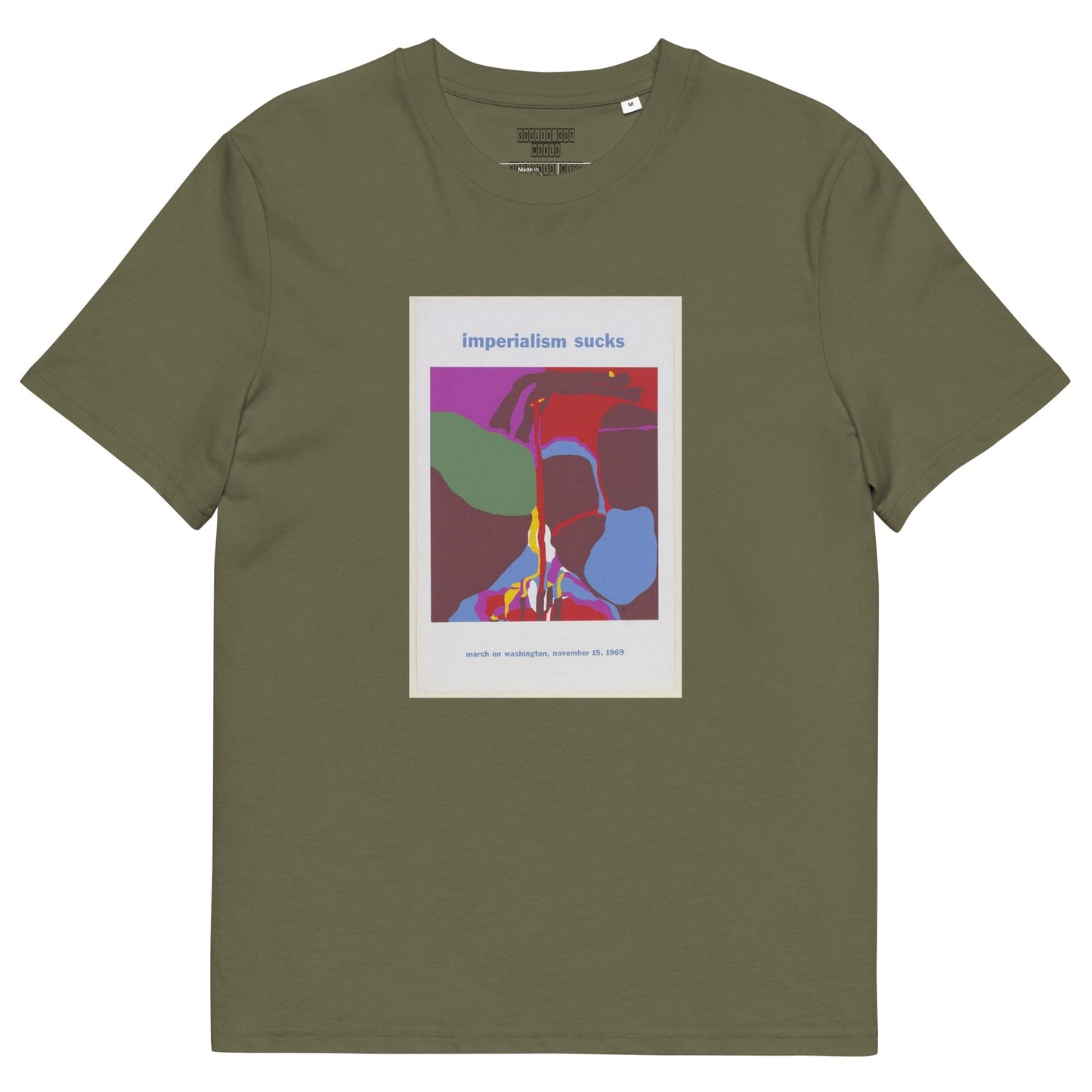 Imperialism Sucks - Unisex organic cotton t-shirt - Propaganda Department