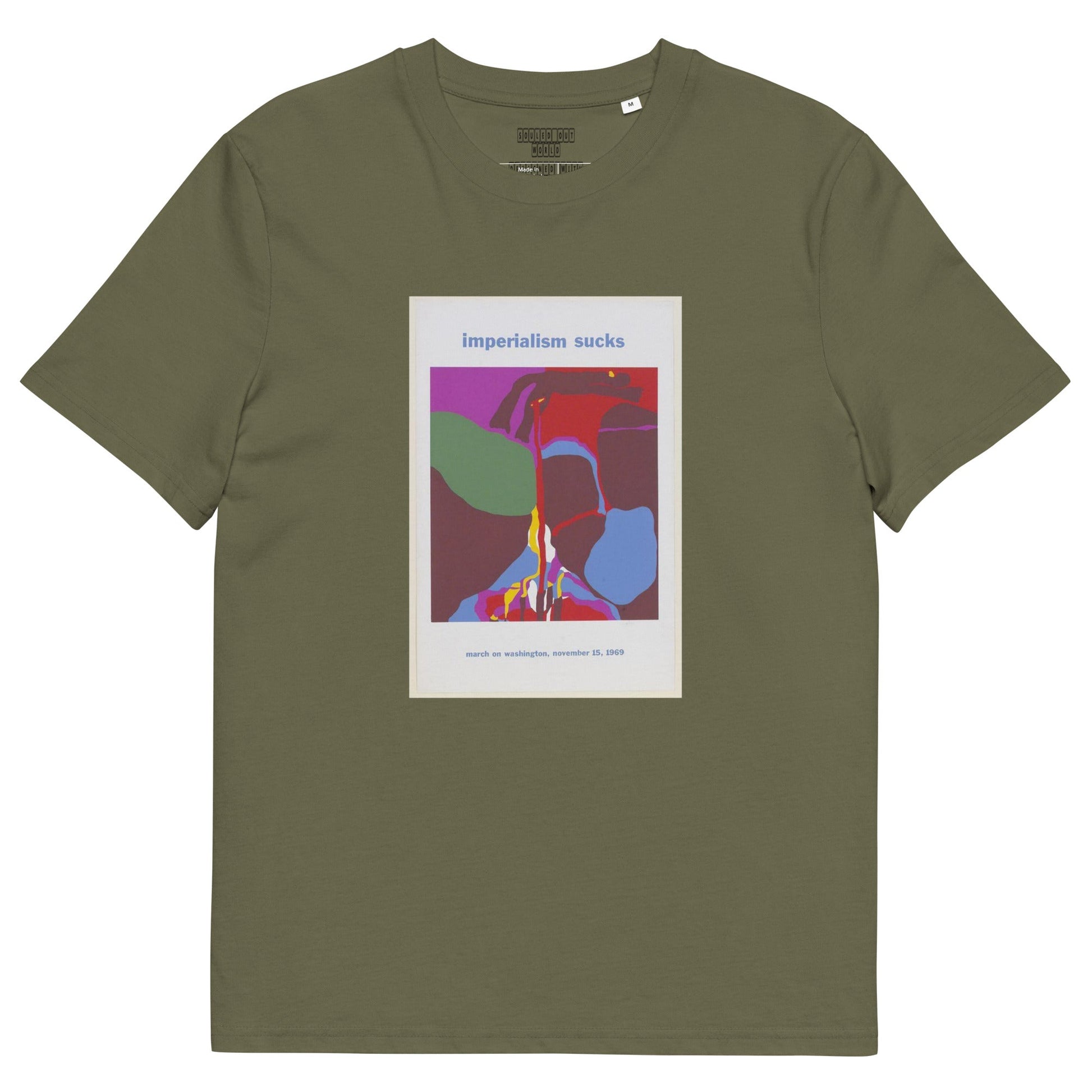 Imperialism Sucks - Unisex organic cotton t-shirt - Propaganda Department