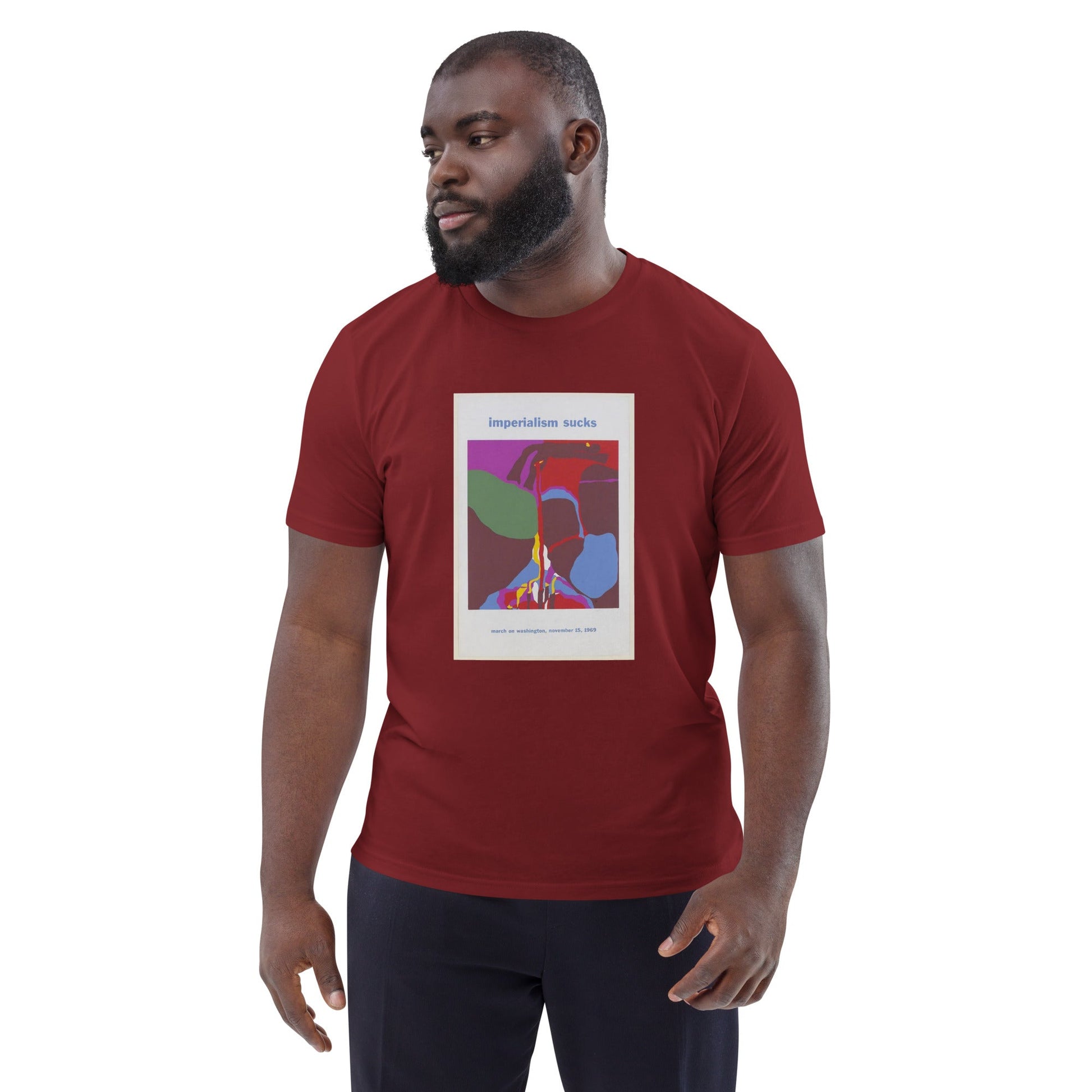 Imperialism Sucks - Unisex organic cotton t-shirt - Propaganda Department