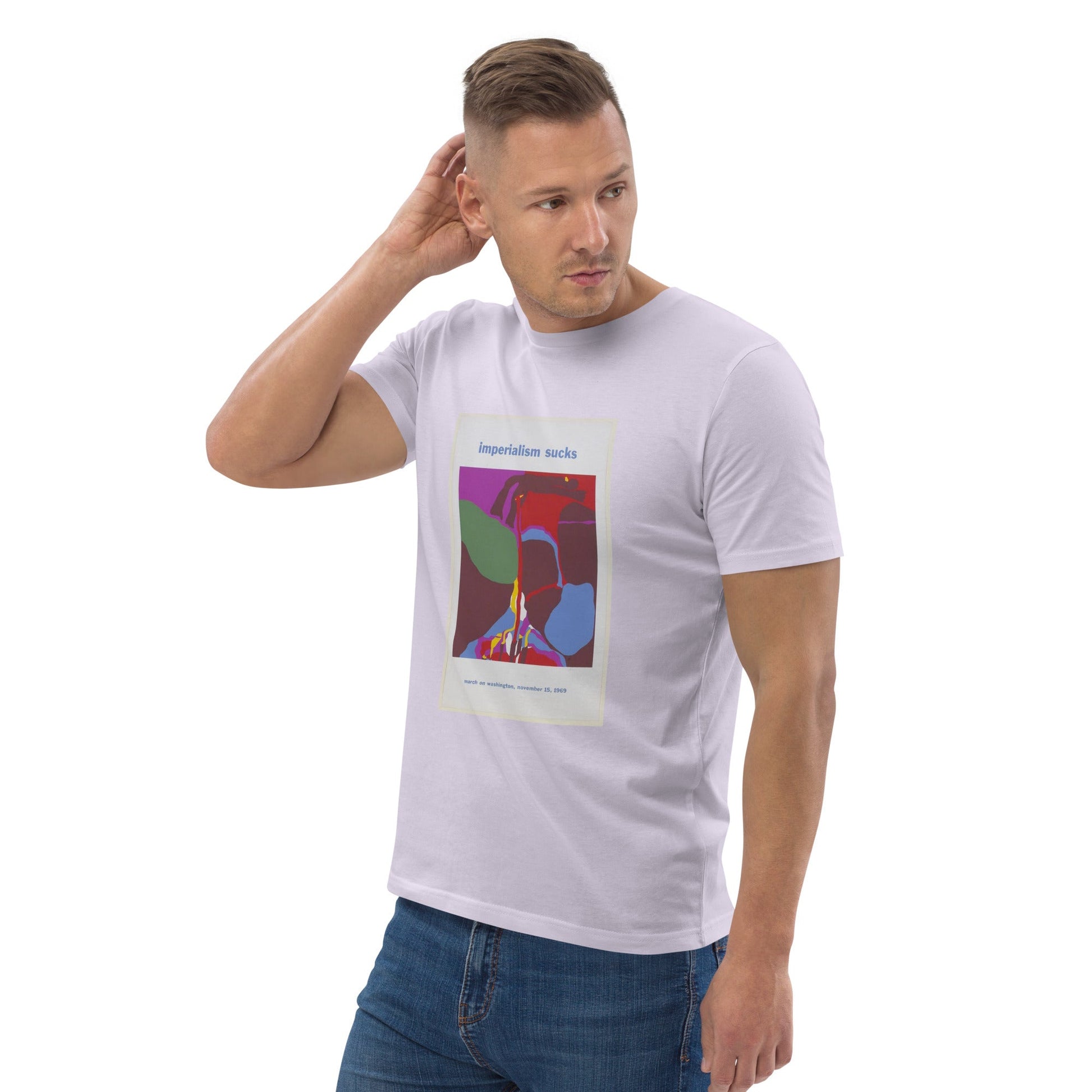 Imperialism Sucks - Unisex organic cotton t-shirt - Propaganda Department
