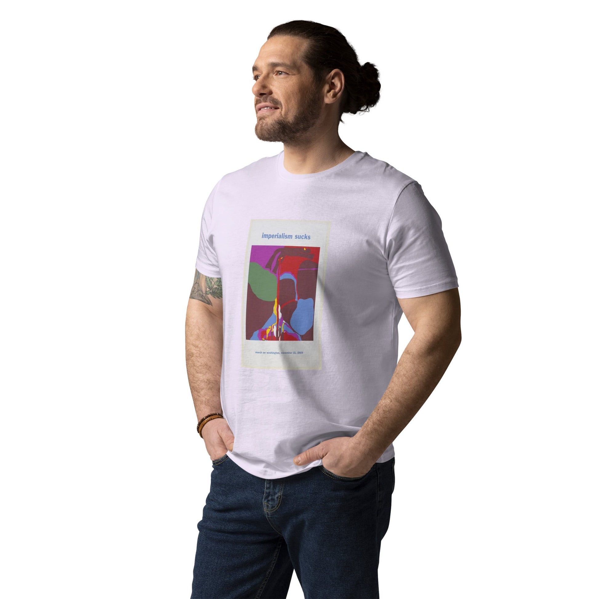 Imperialism Sucks - Unisex organic cotton t-shirt - Propaganda Department