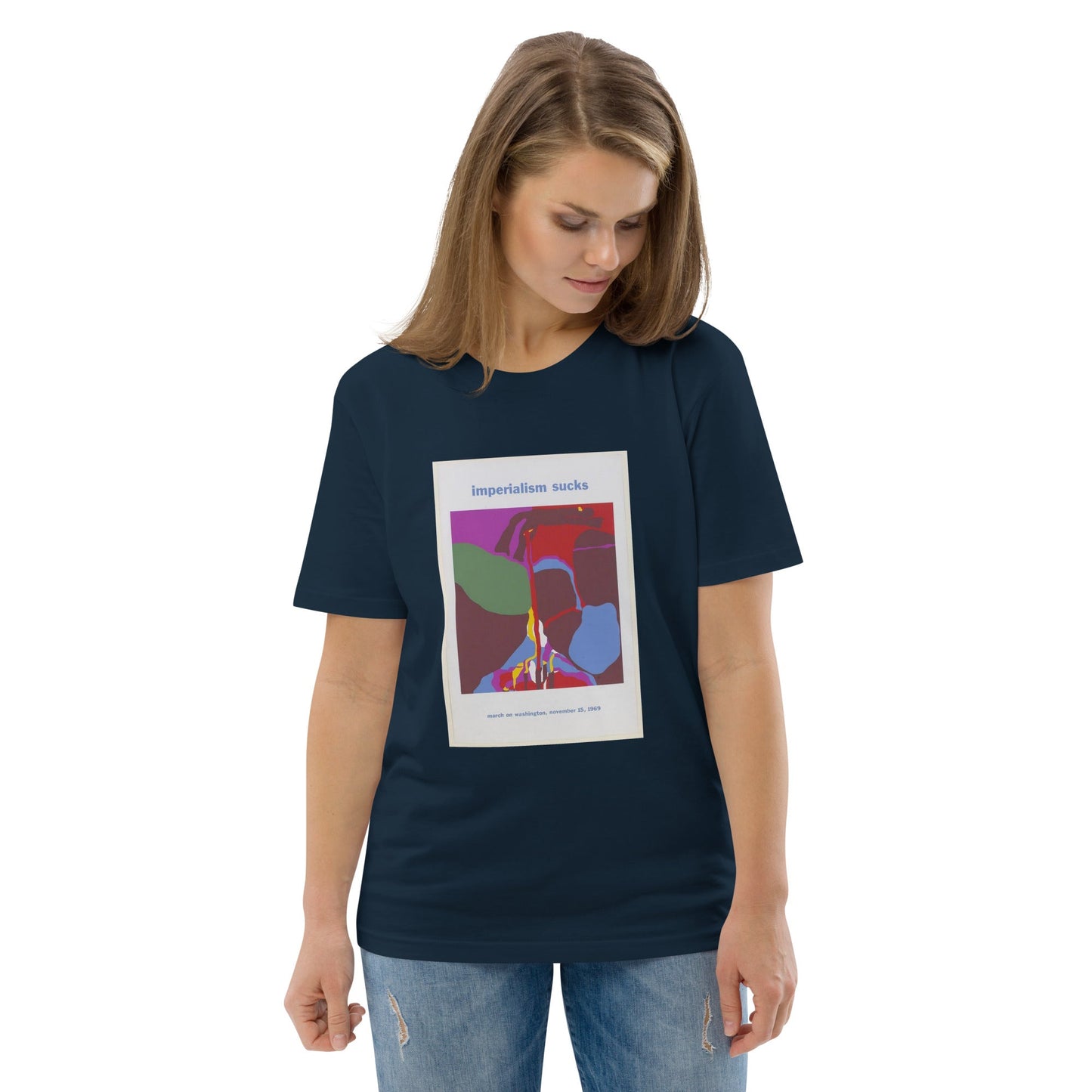 Imperialism Sucks - Unisex organic cotton t-shirt - Propaganda Department