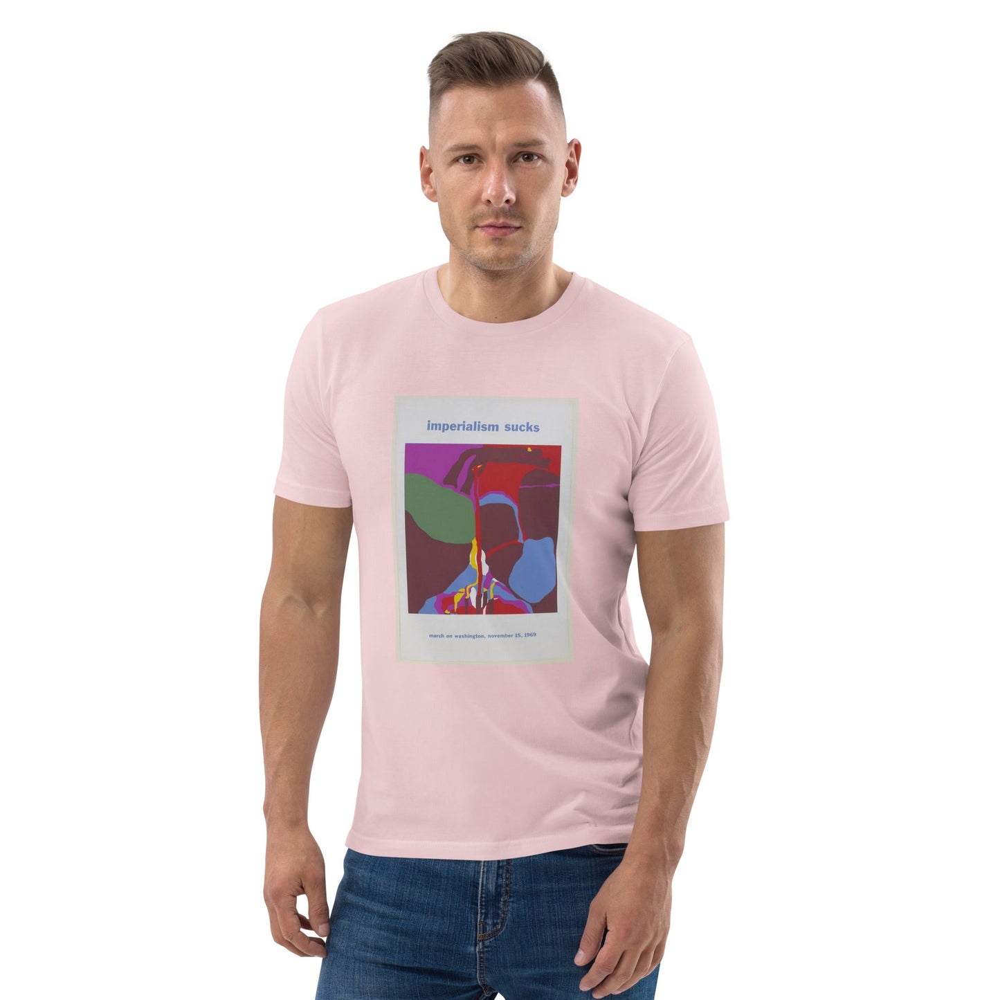 Imperialism Sucks - Unisex organic cotton t-shirt - Propaganda Department