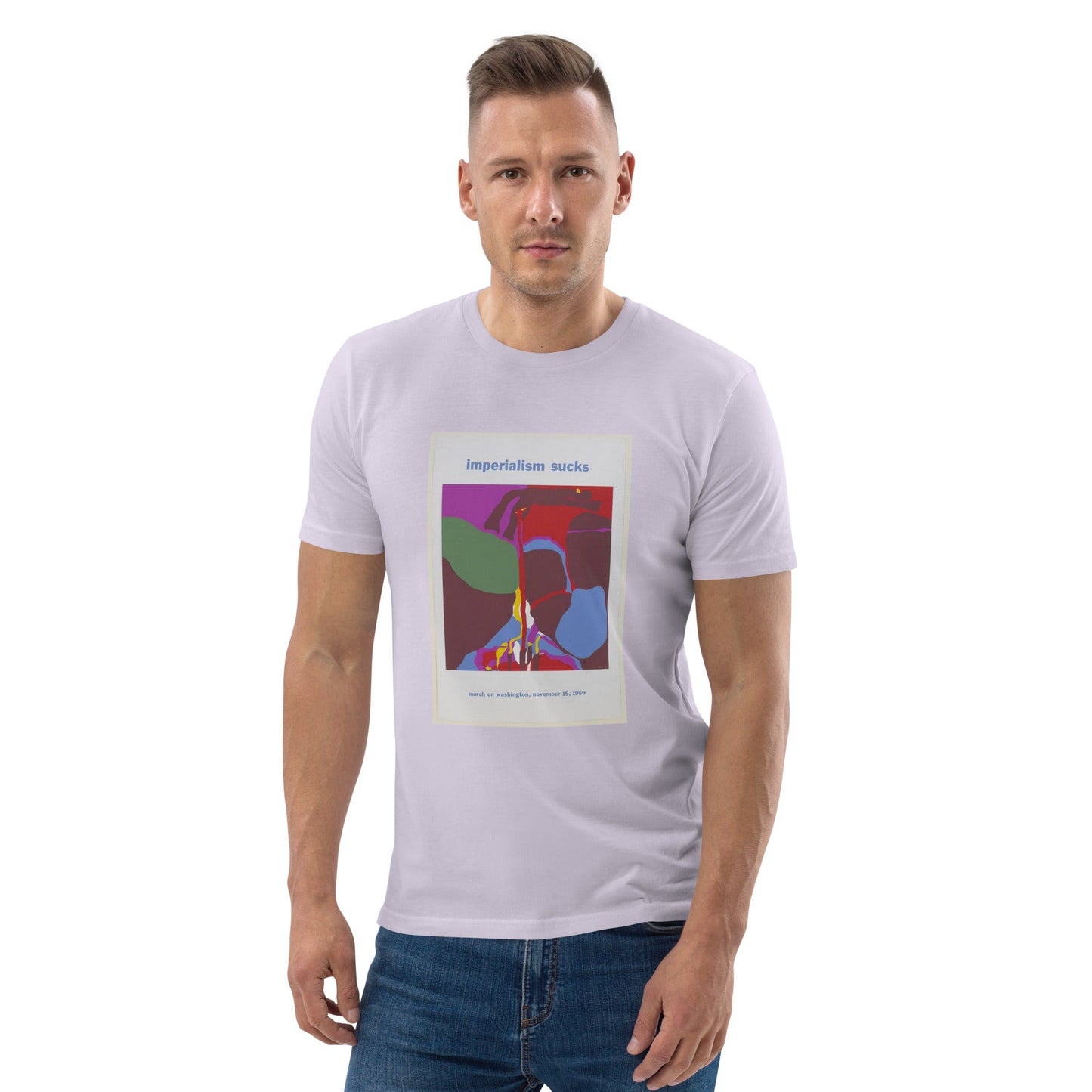 Imperialism Sucks - Unisex organic cotton t-shirt - Propaganda Department
