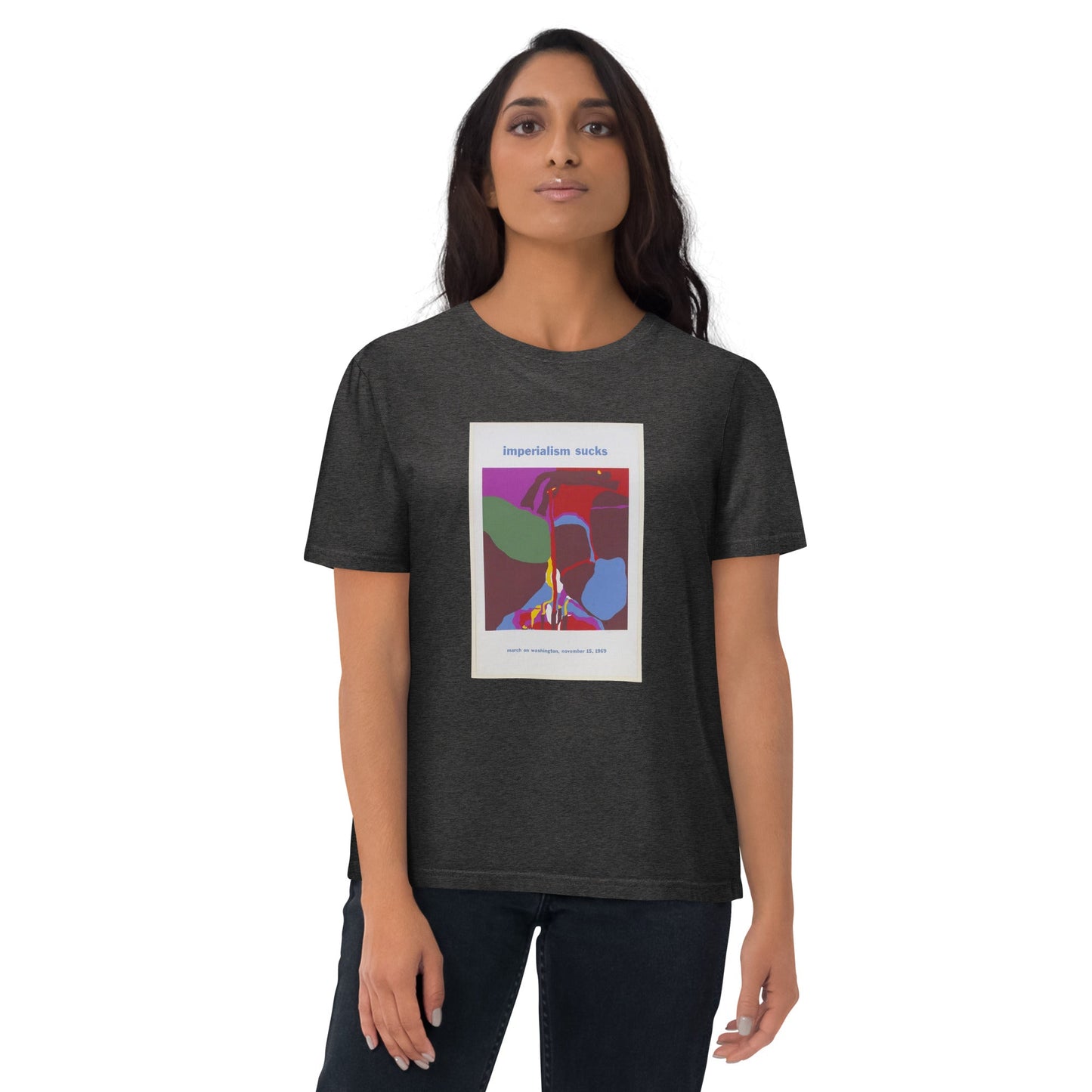 Imperialism Sucks - Unisex organic cotton t-shirt - Propaganda Department