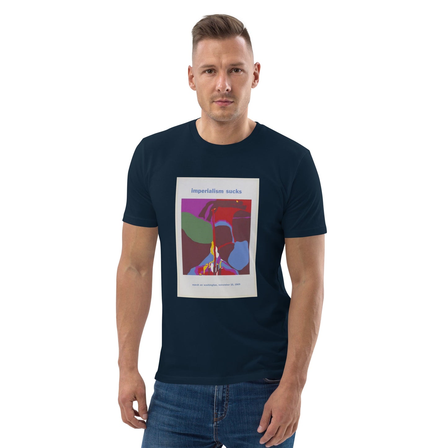 Imperialism Sucks - Unisex organic cotton t-shirt - Propaganda Department