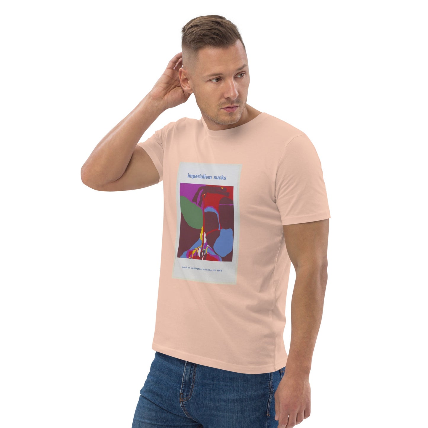 Imperialism Sucks - Unisex organic cotton t-shirt - Propaganda Department