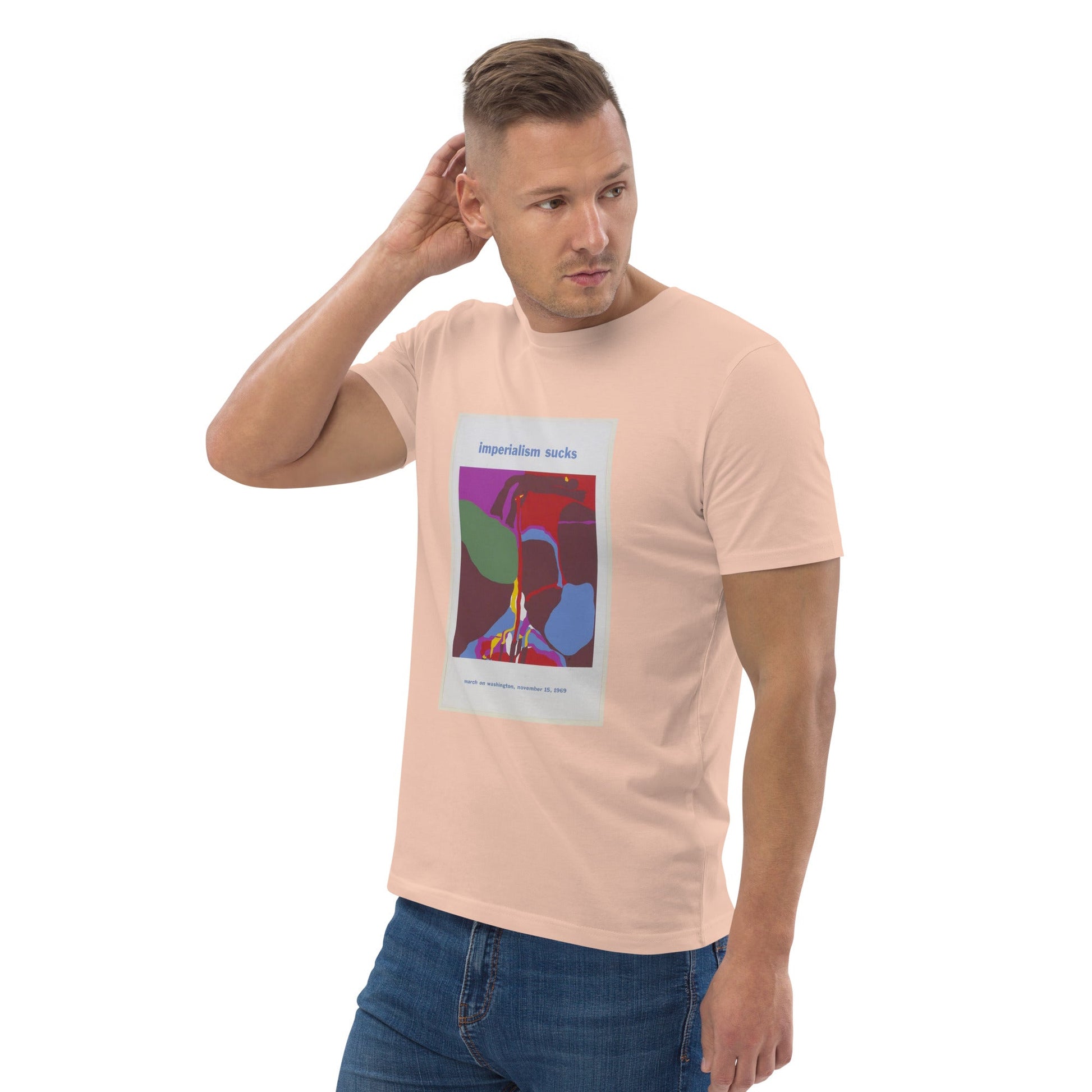 Imperialism Sucks - Unisex organic cotton t-shirt - Propaganda Department