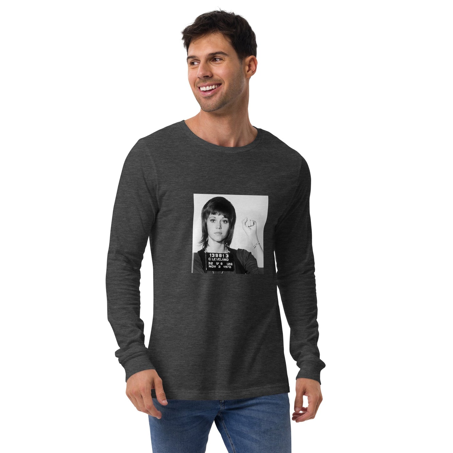 Jane Fonda - Unisex Long Sleeve Tee - Propaganda Department