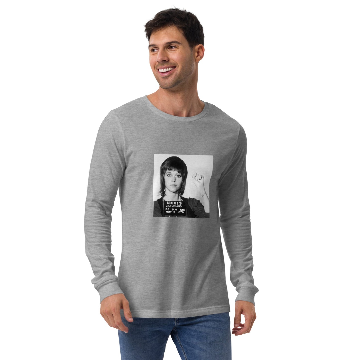 Jane Fonda - Unisex Long Sleeve Tee - Propaganda Department