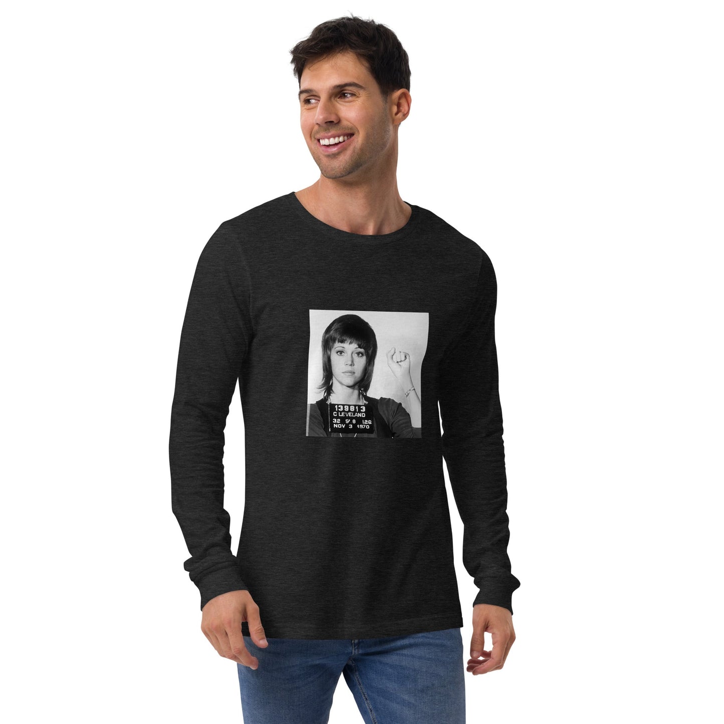 Jane Fonda - Unisex Long Sleeve Tee - Propaganda Department
