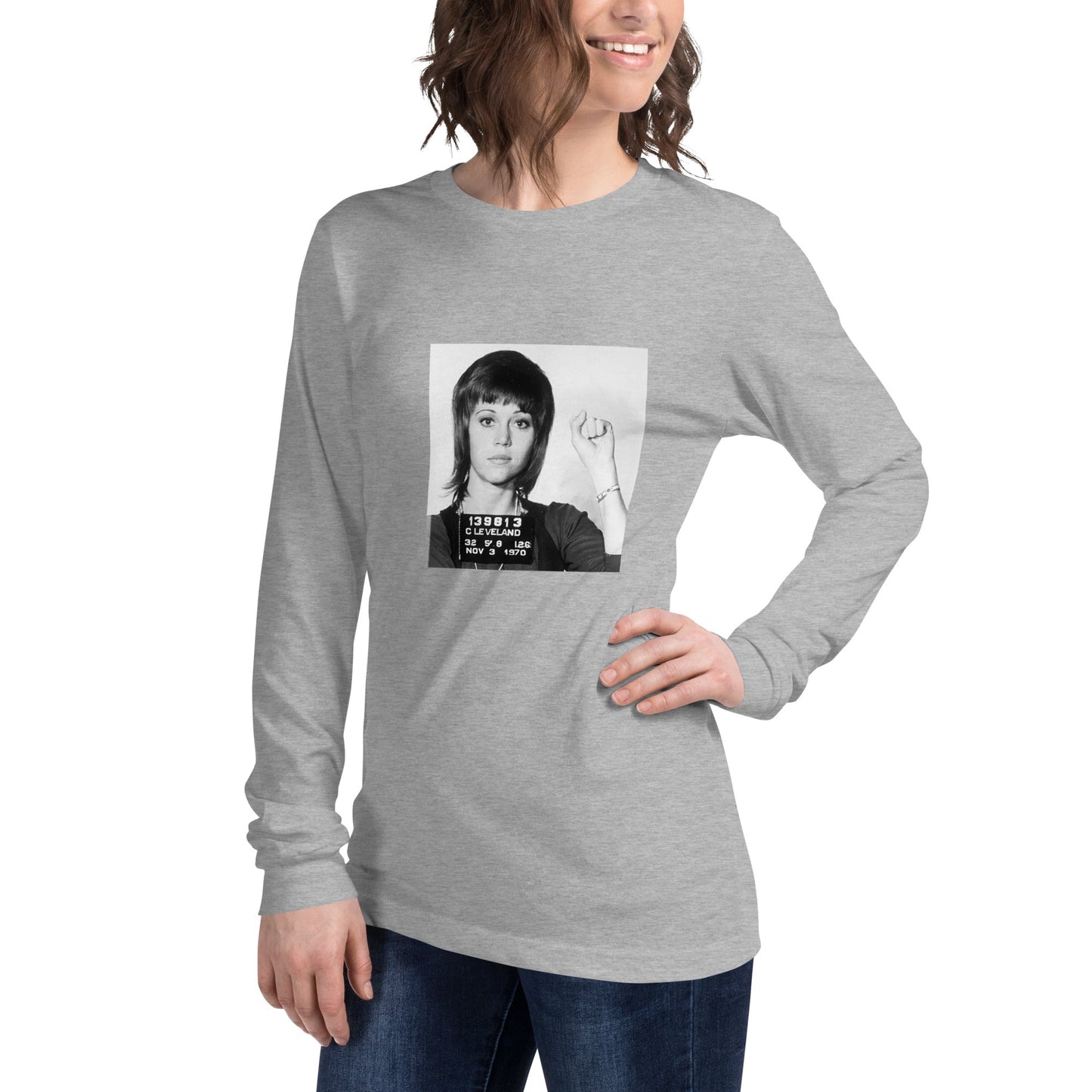 Jane Fonda - Unisex Long Sleeve Tee - Propaganda Department