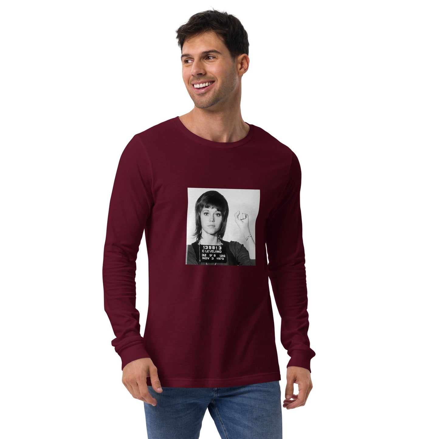 Jane Fonda - Unisex Long Sleeve Tee - Propaganda Department