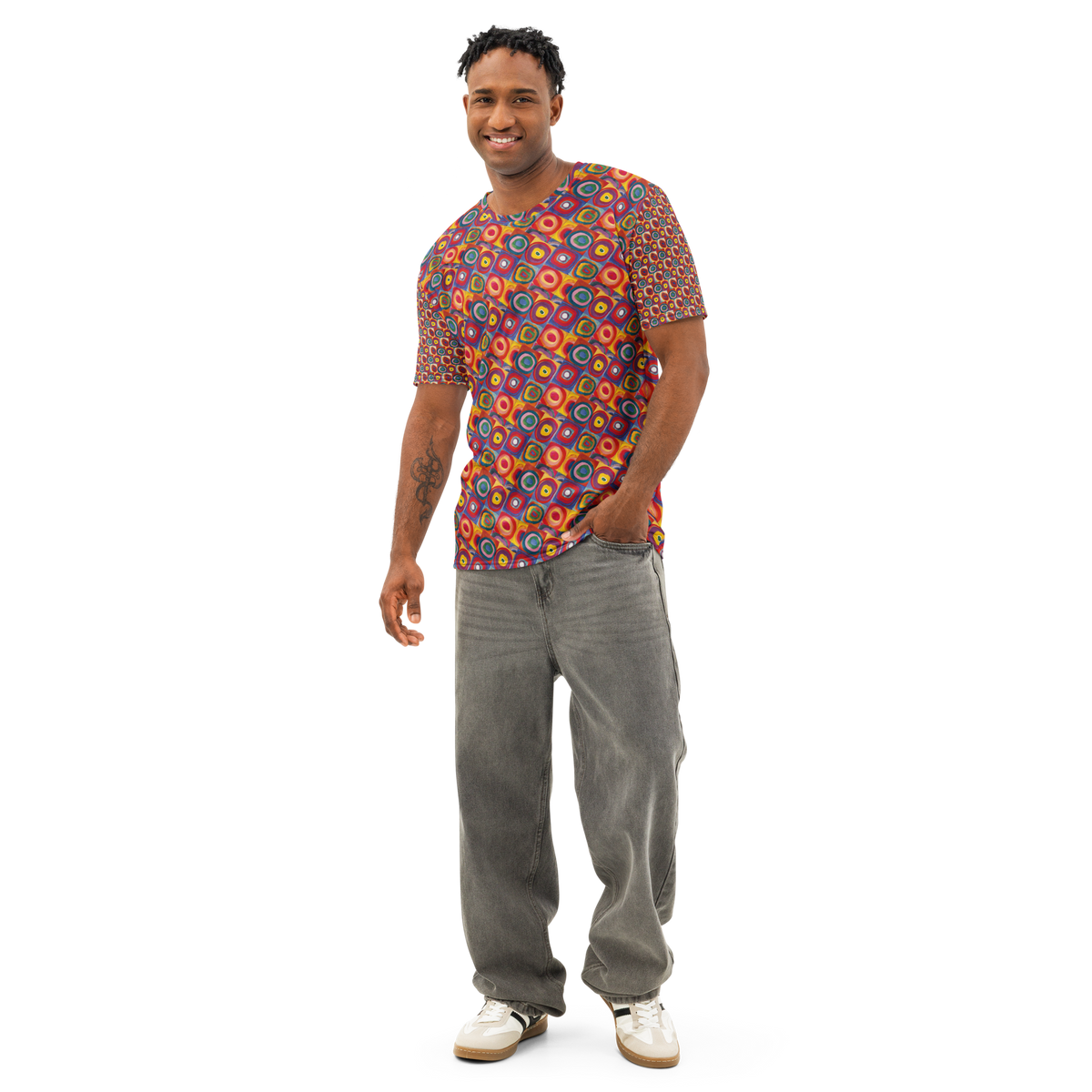 Kandinsky - Men’s cotton crew neck t-shirt - Propaganda Department