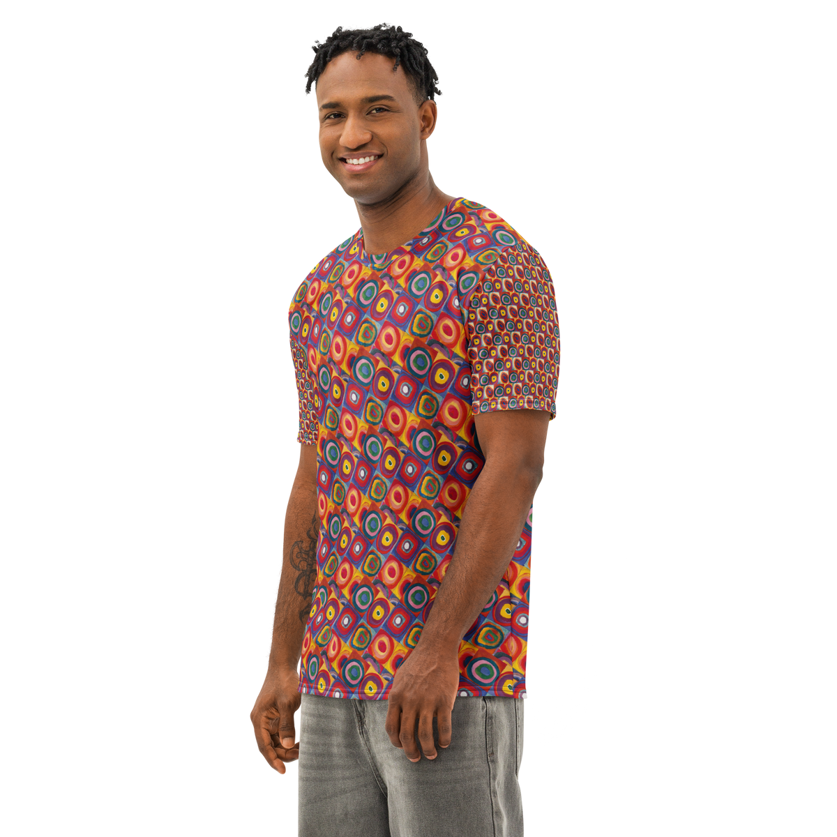 Kandinsky - Men’s cotton crew neck t-shirt - Propaganda Department