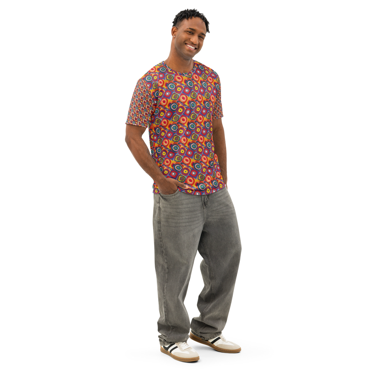 Kandinsky - Men’s cotton crew neck t-shirt - Propaganda Department