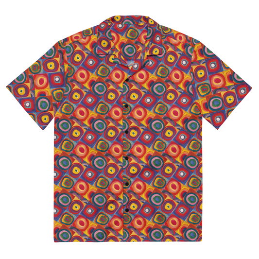 Kandinsky Abstract Art Unisex Button Shirt