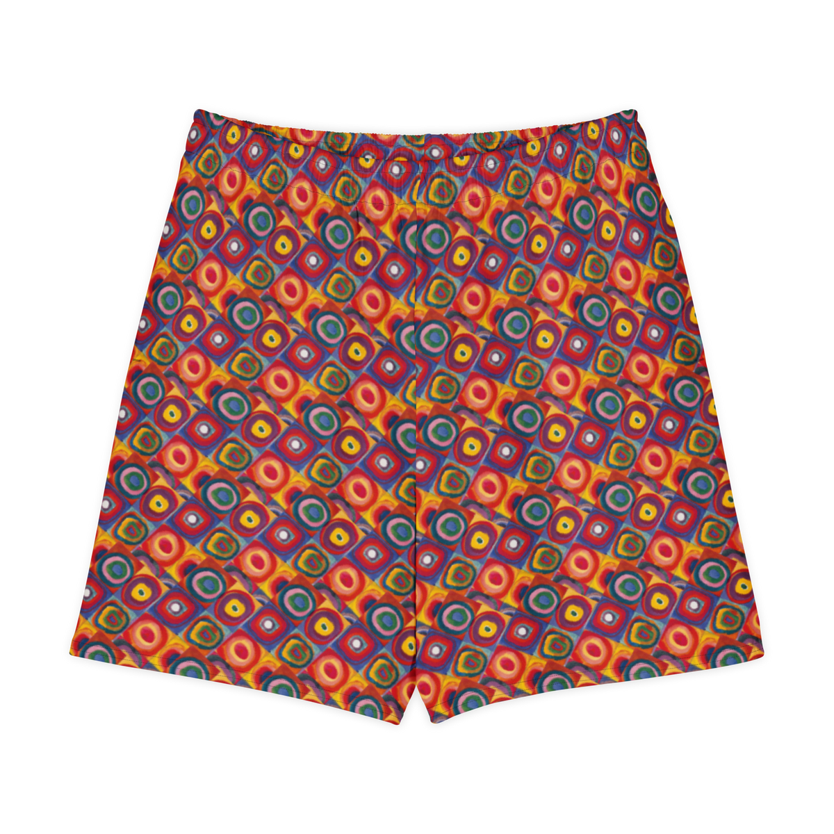 Kandinsky Abstract Art Unisex Cotton Long Shorts