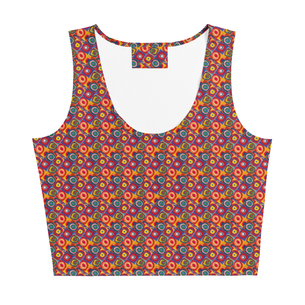 Kandinsky Abstract Art Women's Cotton Tank Top