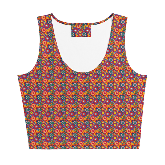 Kandinsky Abstract Art Women's Cotton Tank Top
