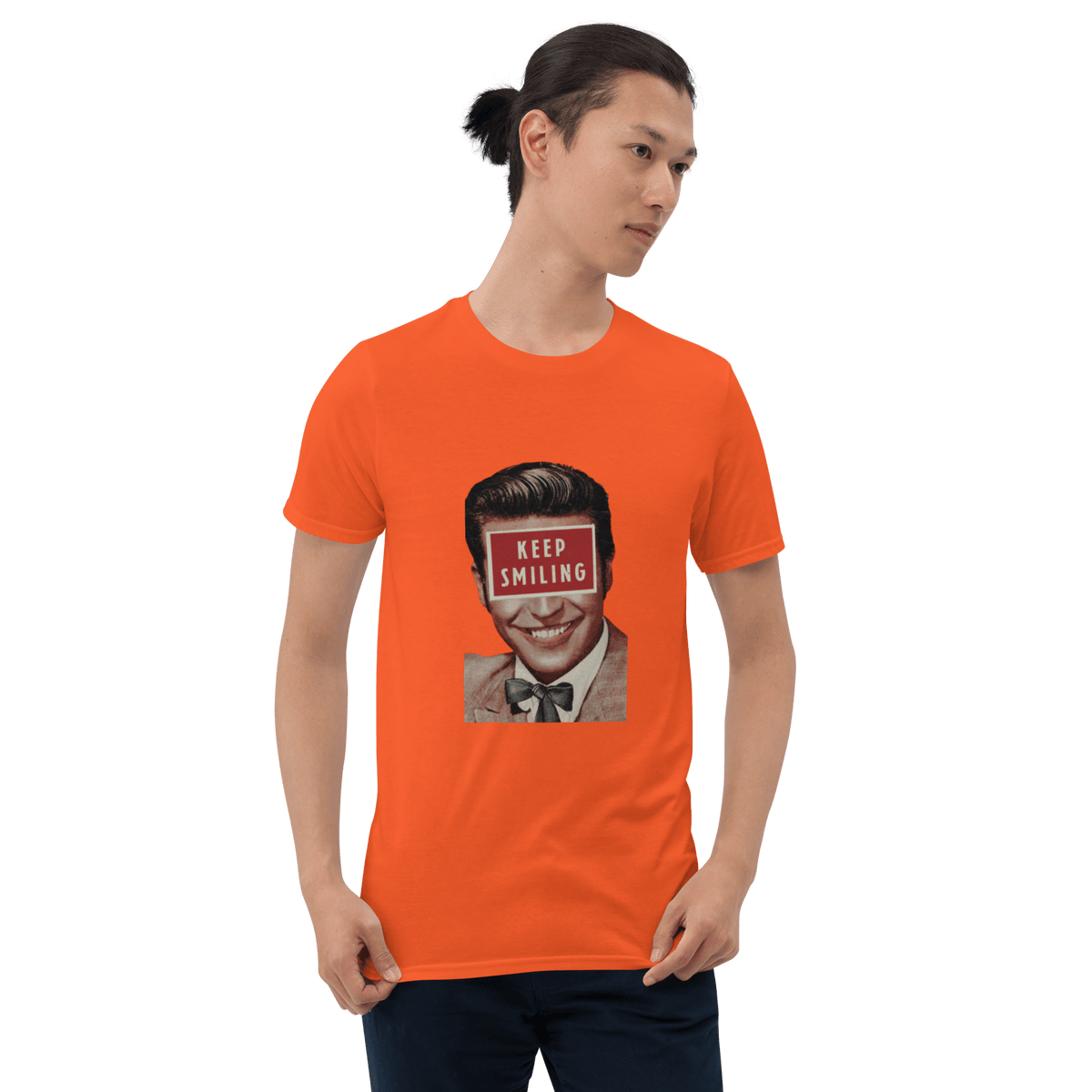 Keep Smiling - Short-Sleeve Unisex T-Shirt - Propaganda Department