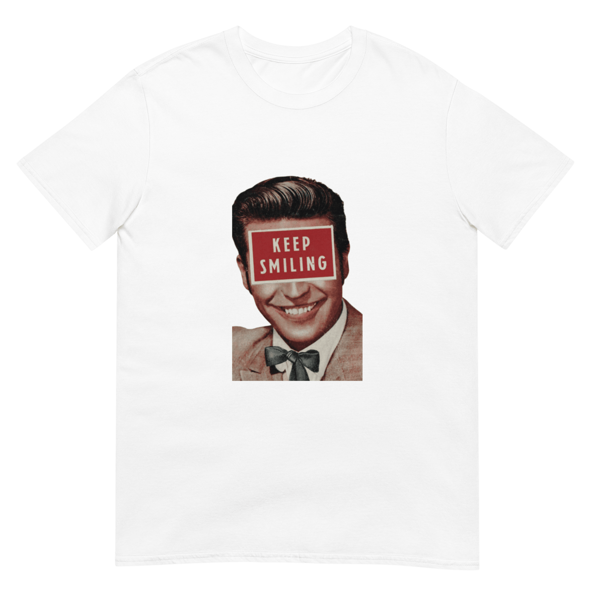 Keep Smiling - Short-Sleeve Unisex T-Shirt - Propaganda Department
