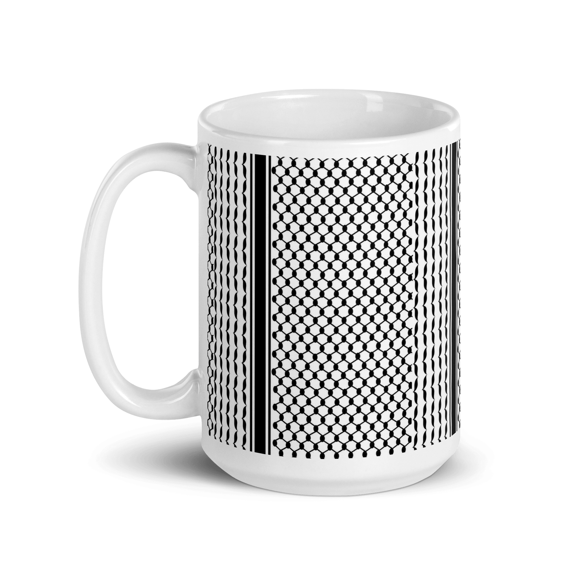 Keffiyeh - glossy mug - Propaganda Department