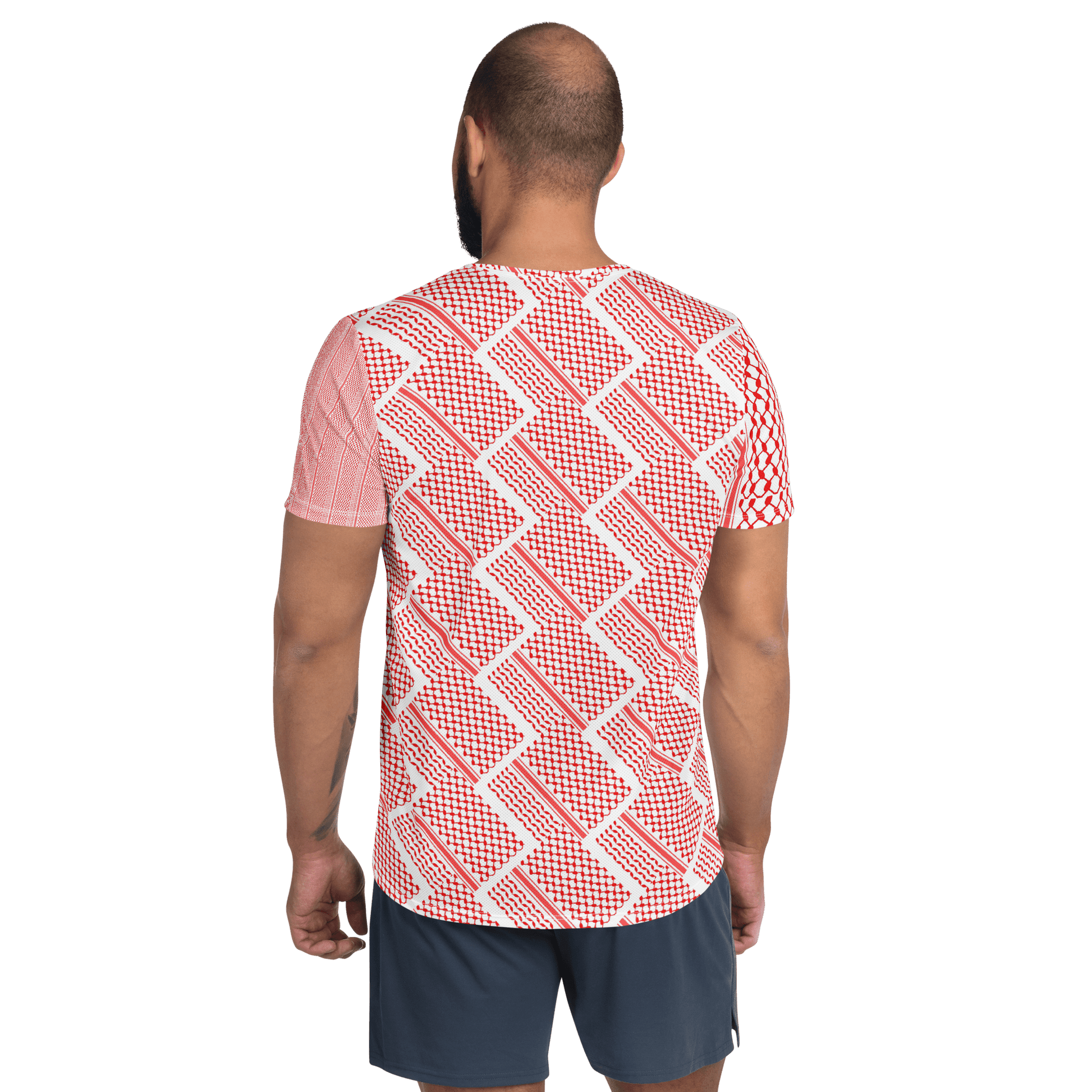 Keffiyeh - Men's athletic t-shirt - Propaganda Department