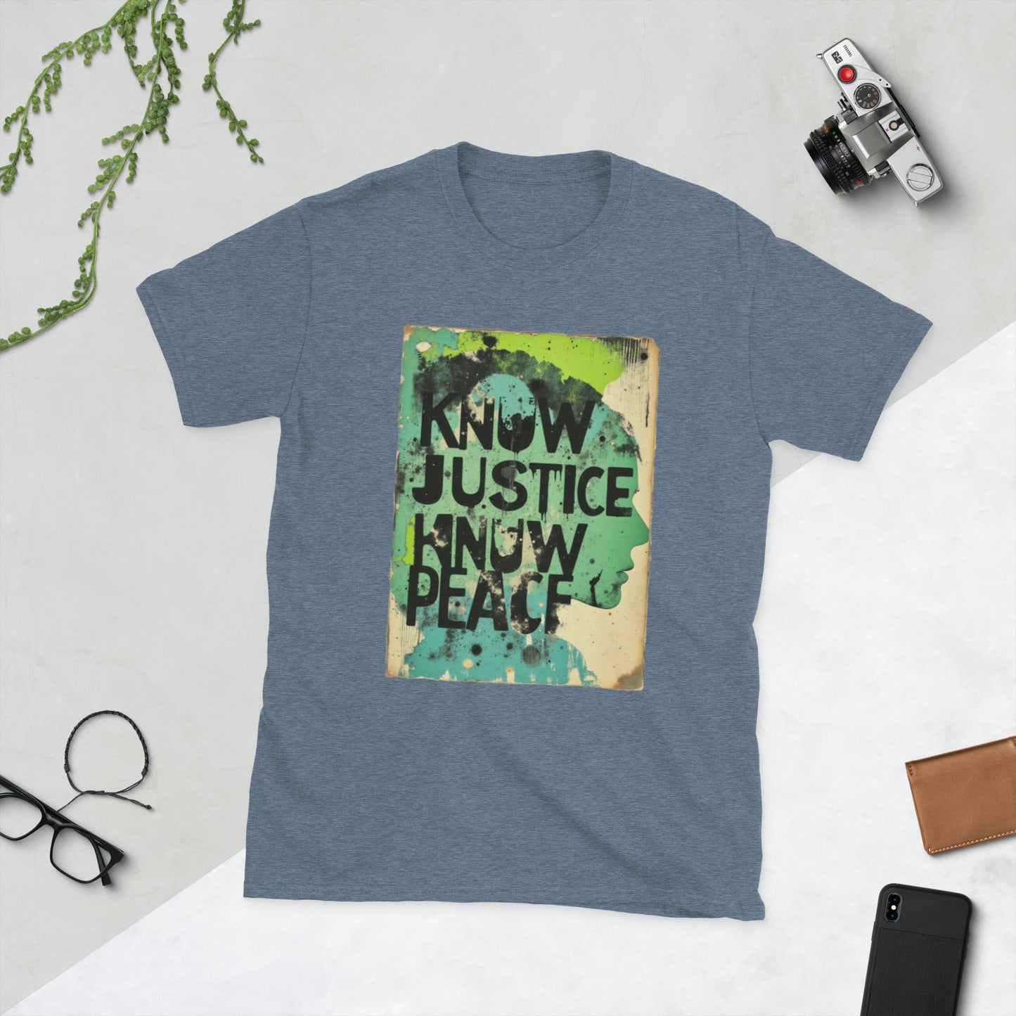 Know Justice Know Peace unisex t-shirt v2, Black Lives Matter slogan, Pen vs Sword