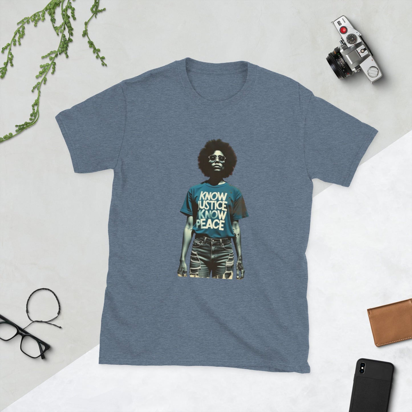 Know Justice Know Peace T-Shirt - Propaganda Department