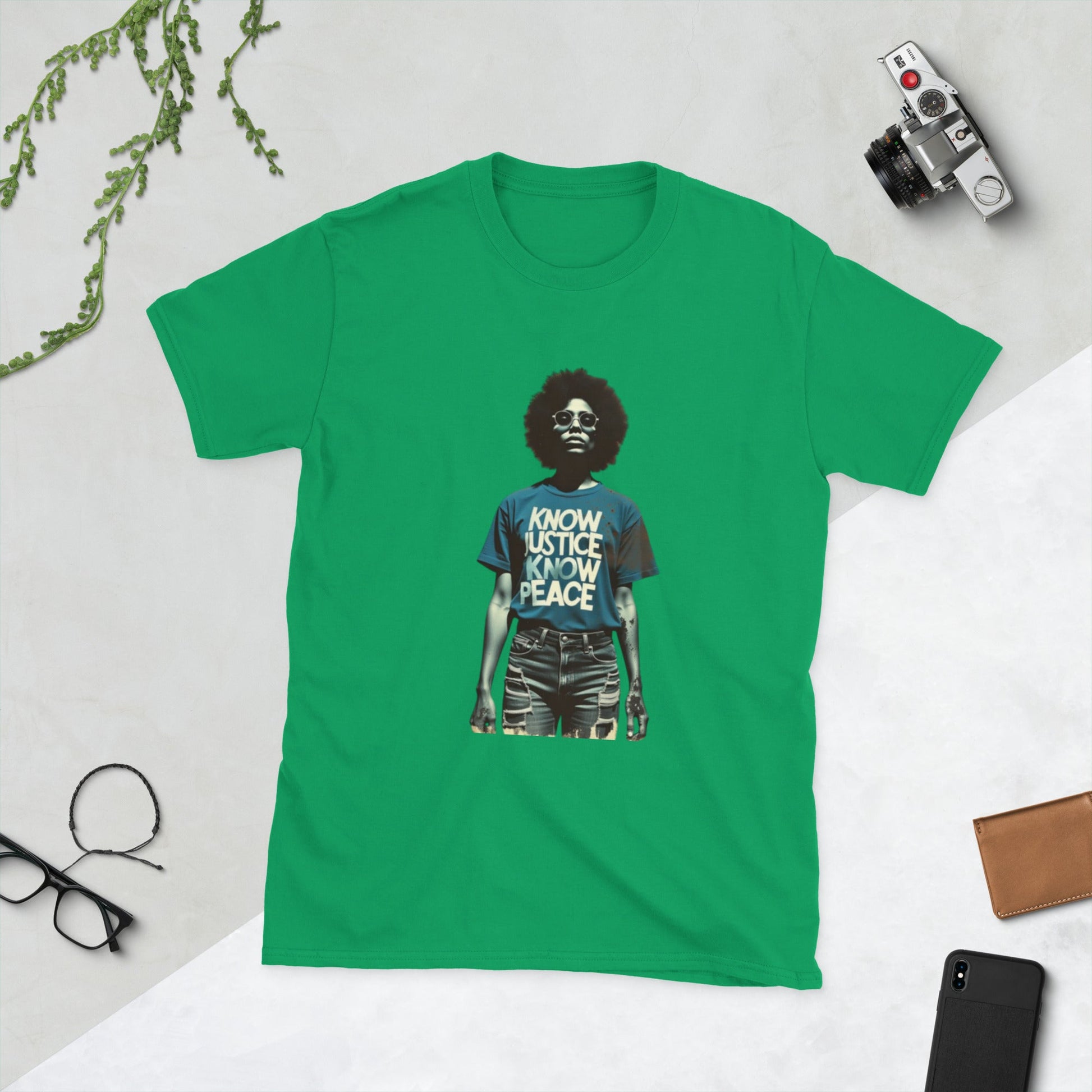 Know Justice Know Peace T-Shirt - Propaganda Department