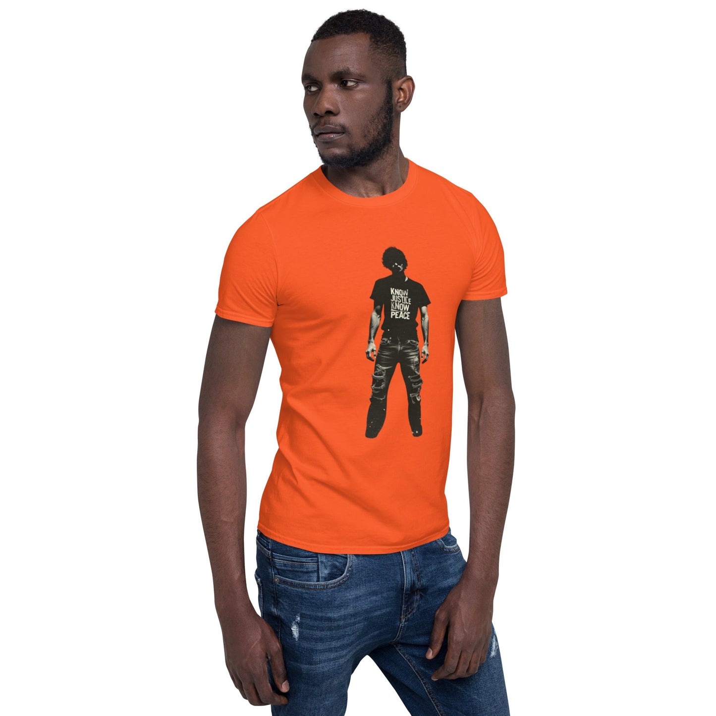 Know Justice Know Peace unisex t-shirt v3, Black Lives Matter slogan, Pen vs Sword