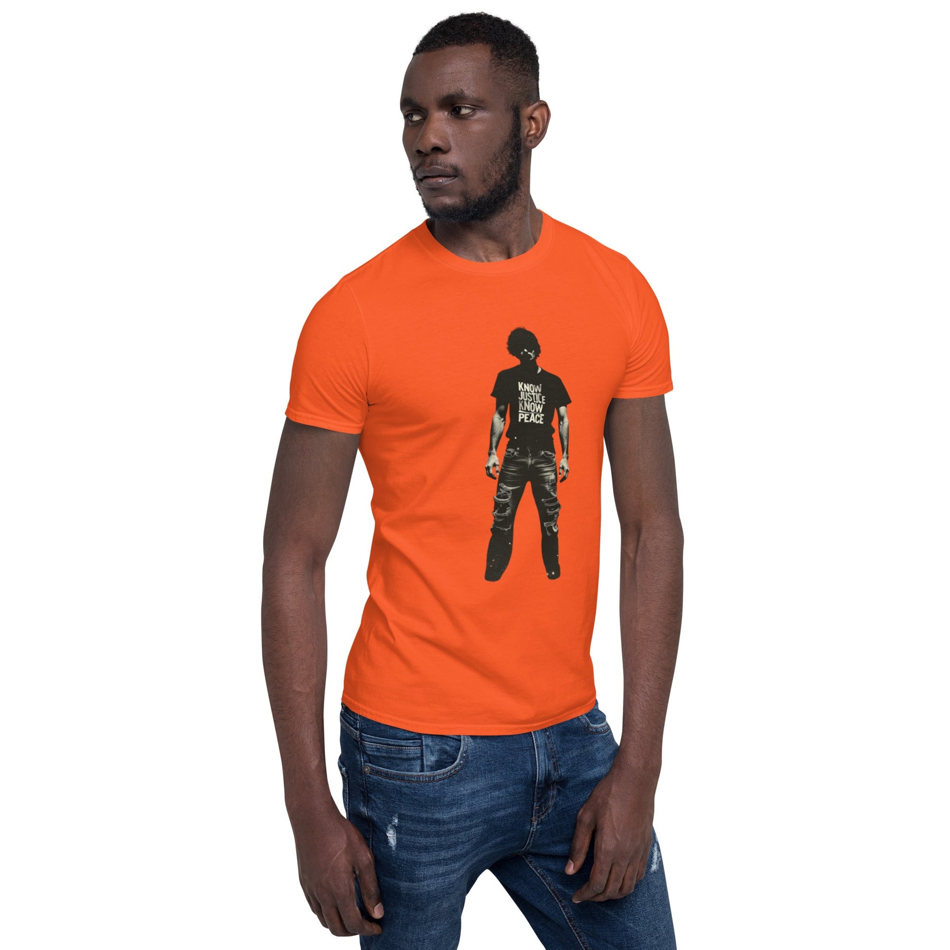 Know Justice Know Peace unisex t-shirt v3, Black Lives Matter slogan, Pen vs Sword