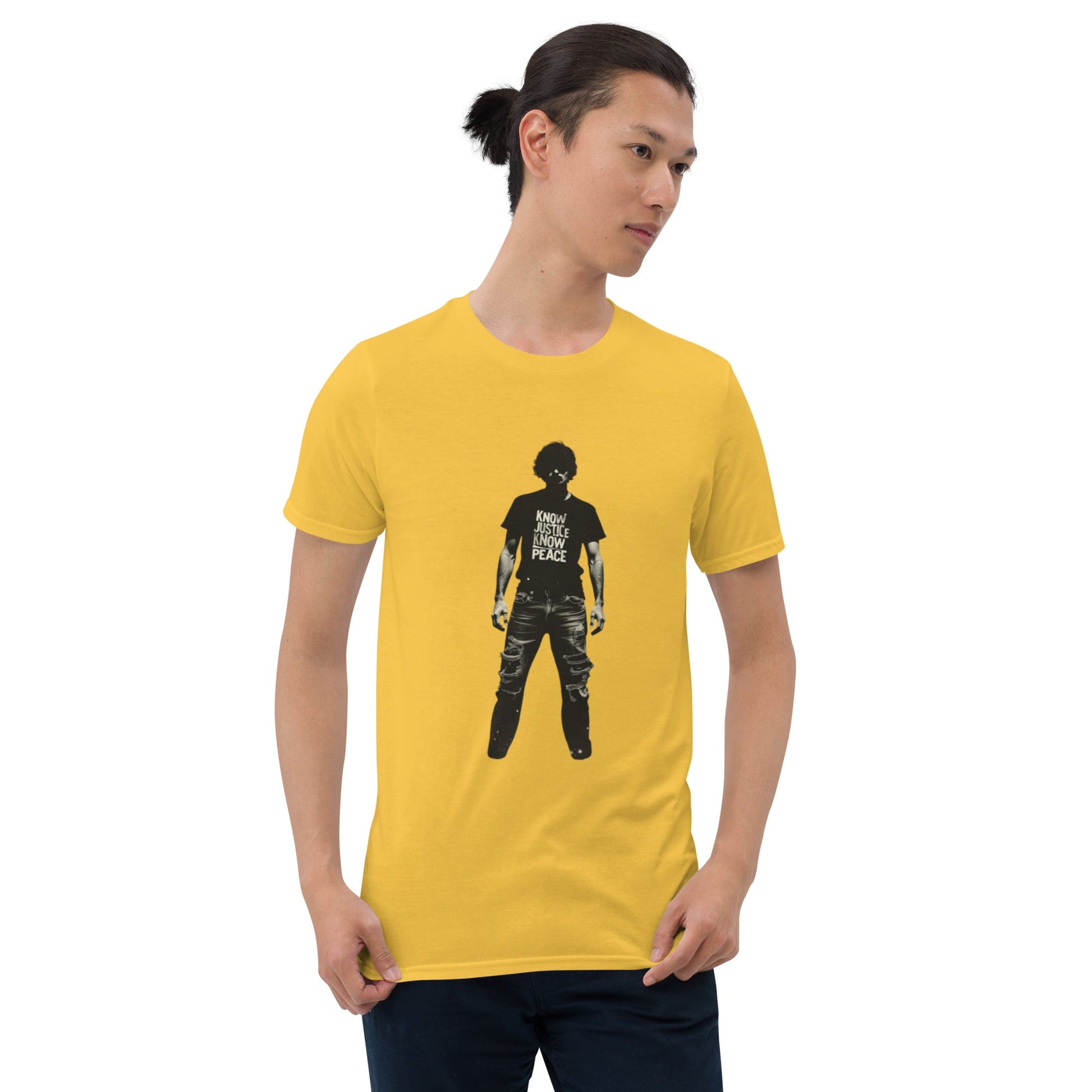 Know Justice Know Peace unisex t-shirt v3, Black Lives Matter slogan, Pen vs Sword