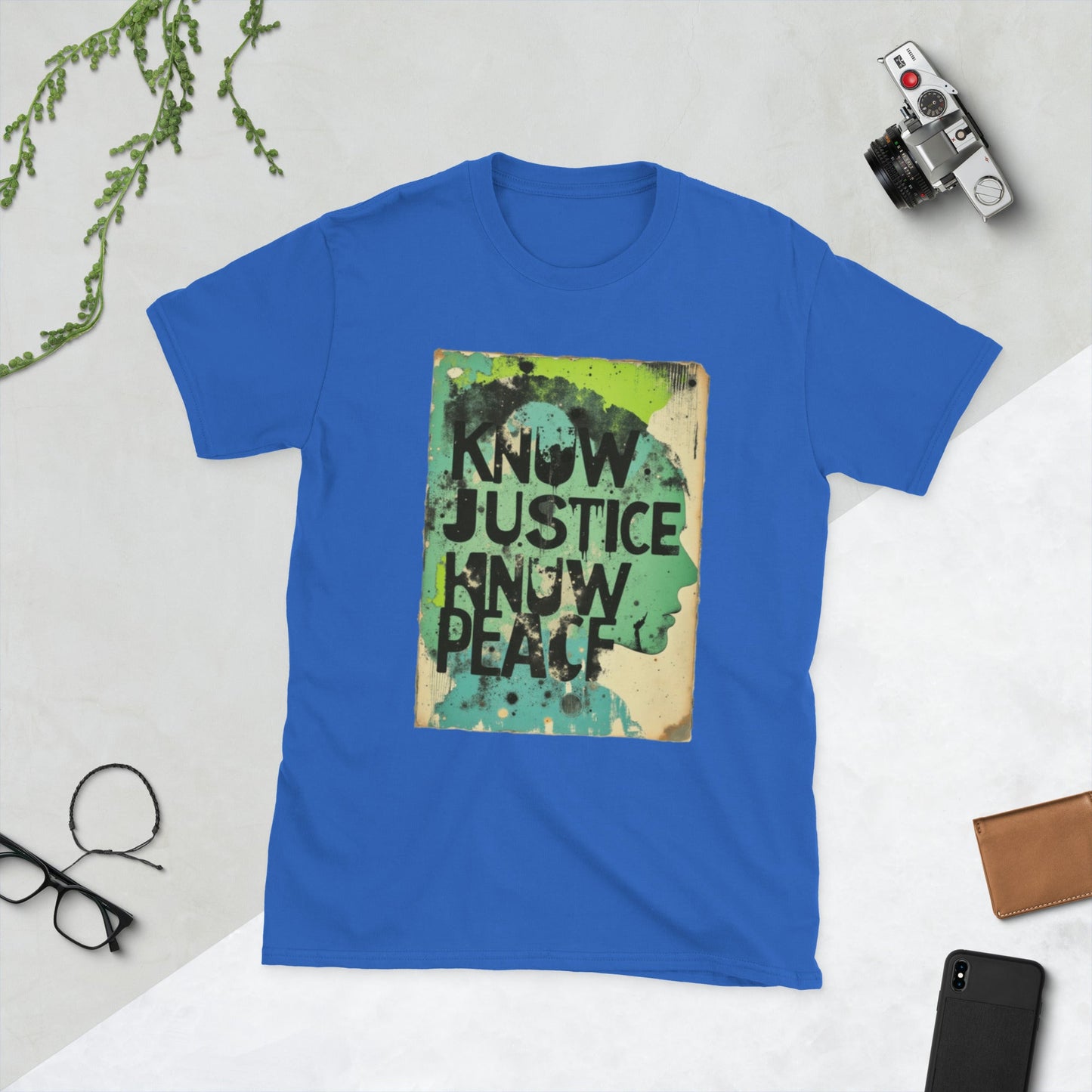 Know Justice Know Peace unisex t-shirt v2, Black Lives Matter slogan, Pen vs Sword