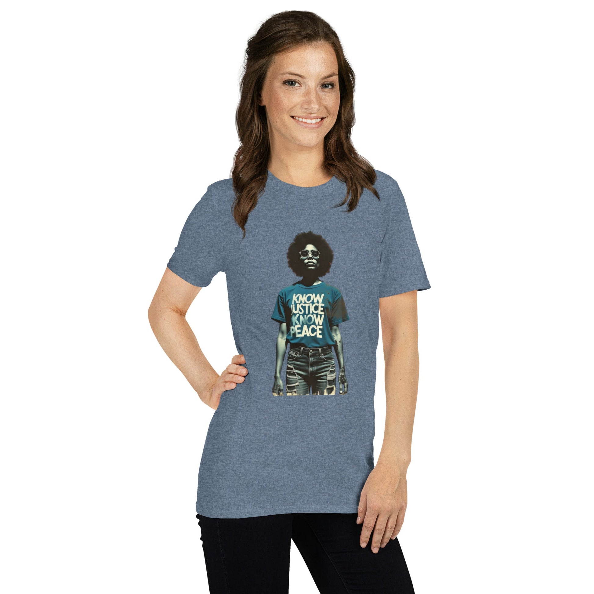 Know Justice Know Peace T-Shirt - Propaganda Department