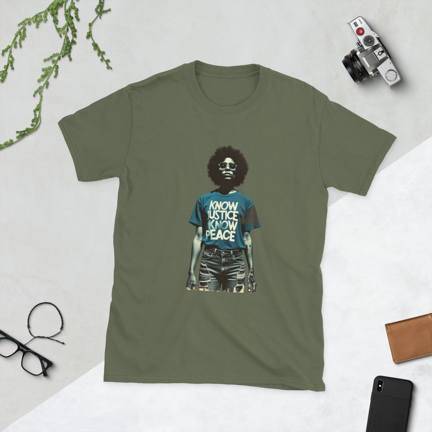 Know Justice Know Peace T-Shirt - Propaganda Department